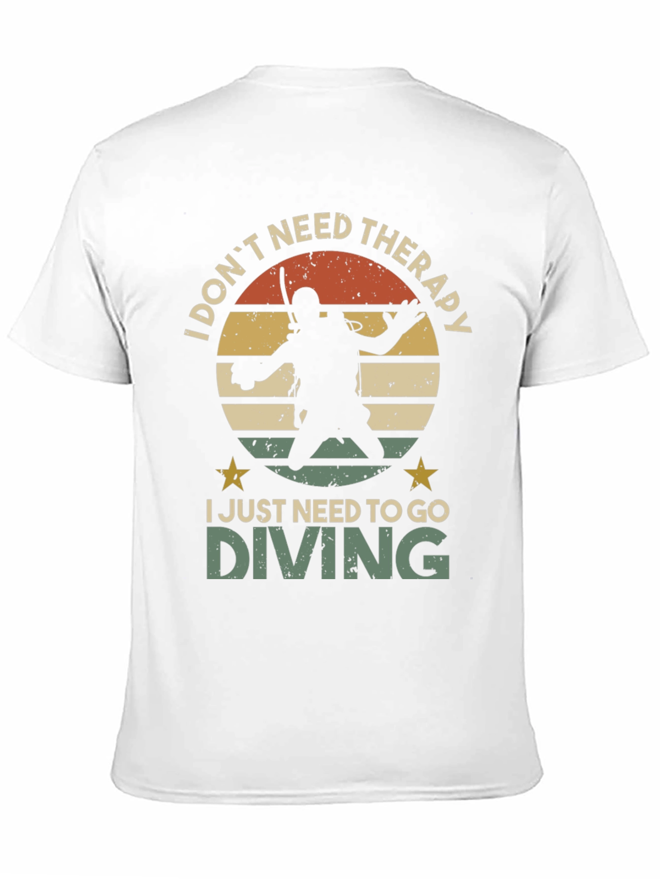 Diving Therapy Graphic T-Shirt