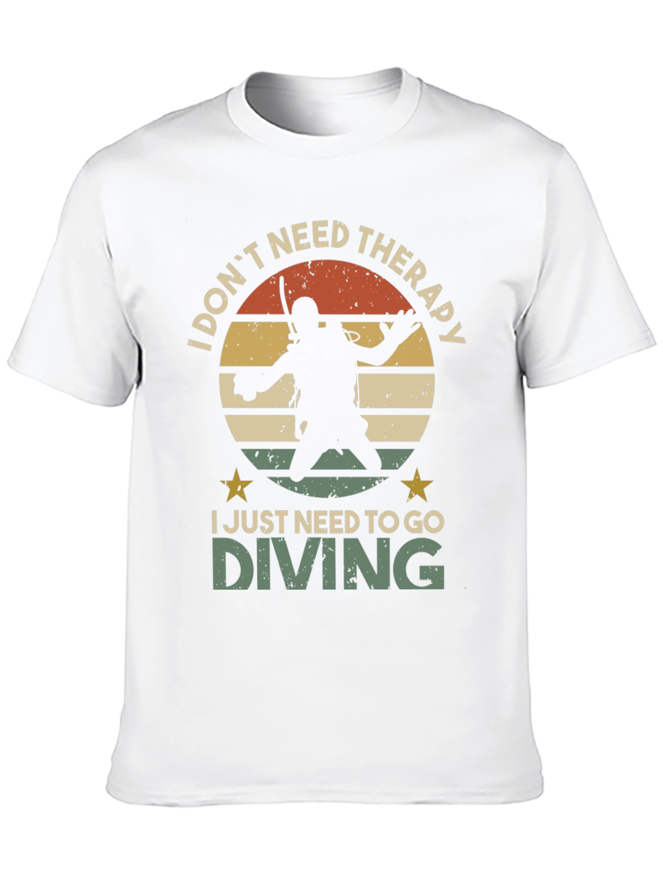 Diving Therapy Graphic T-Shirt