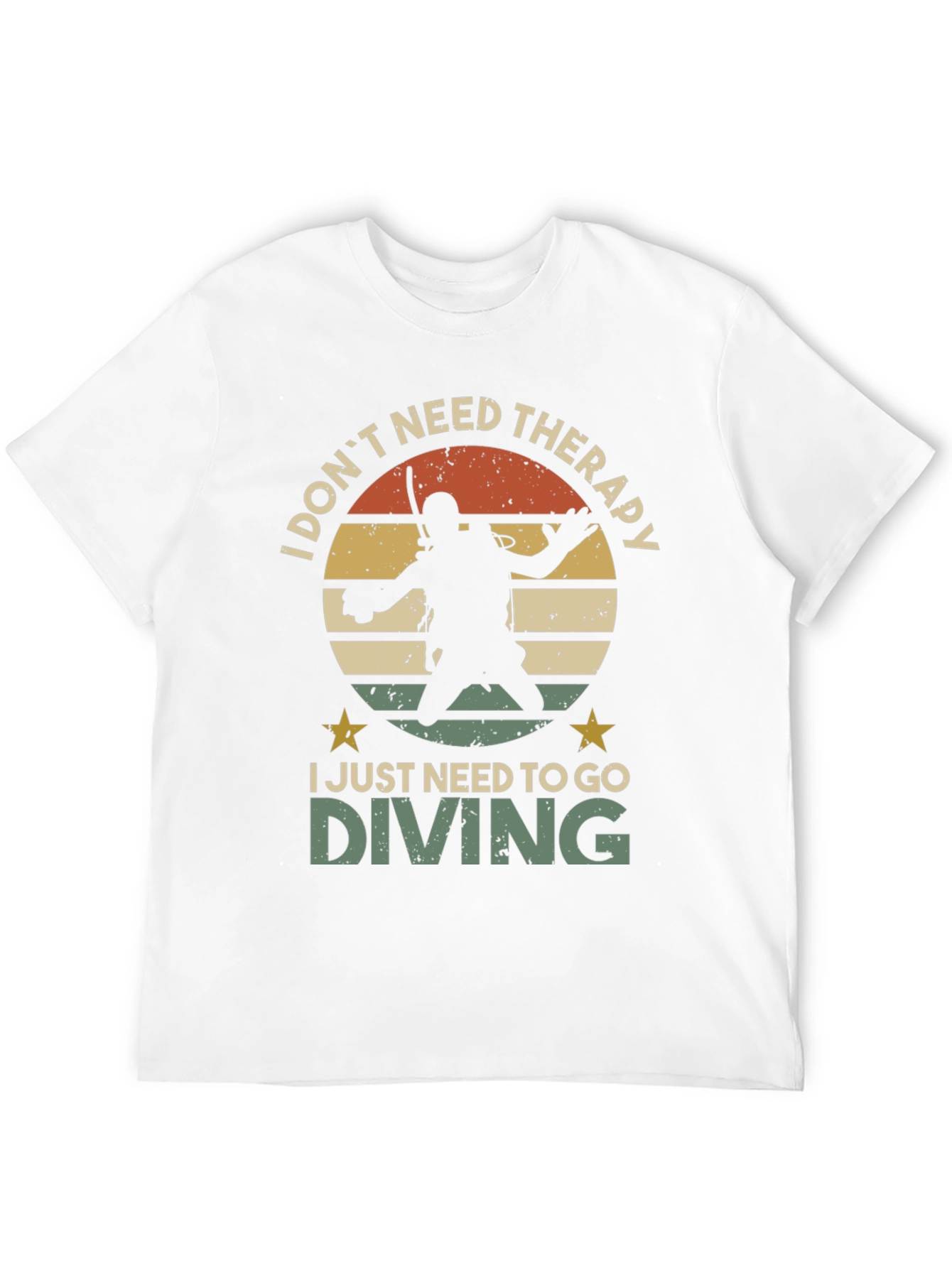 Diving Therapy Graphic T-Shirt