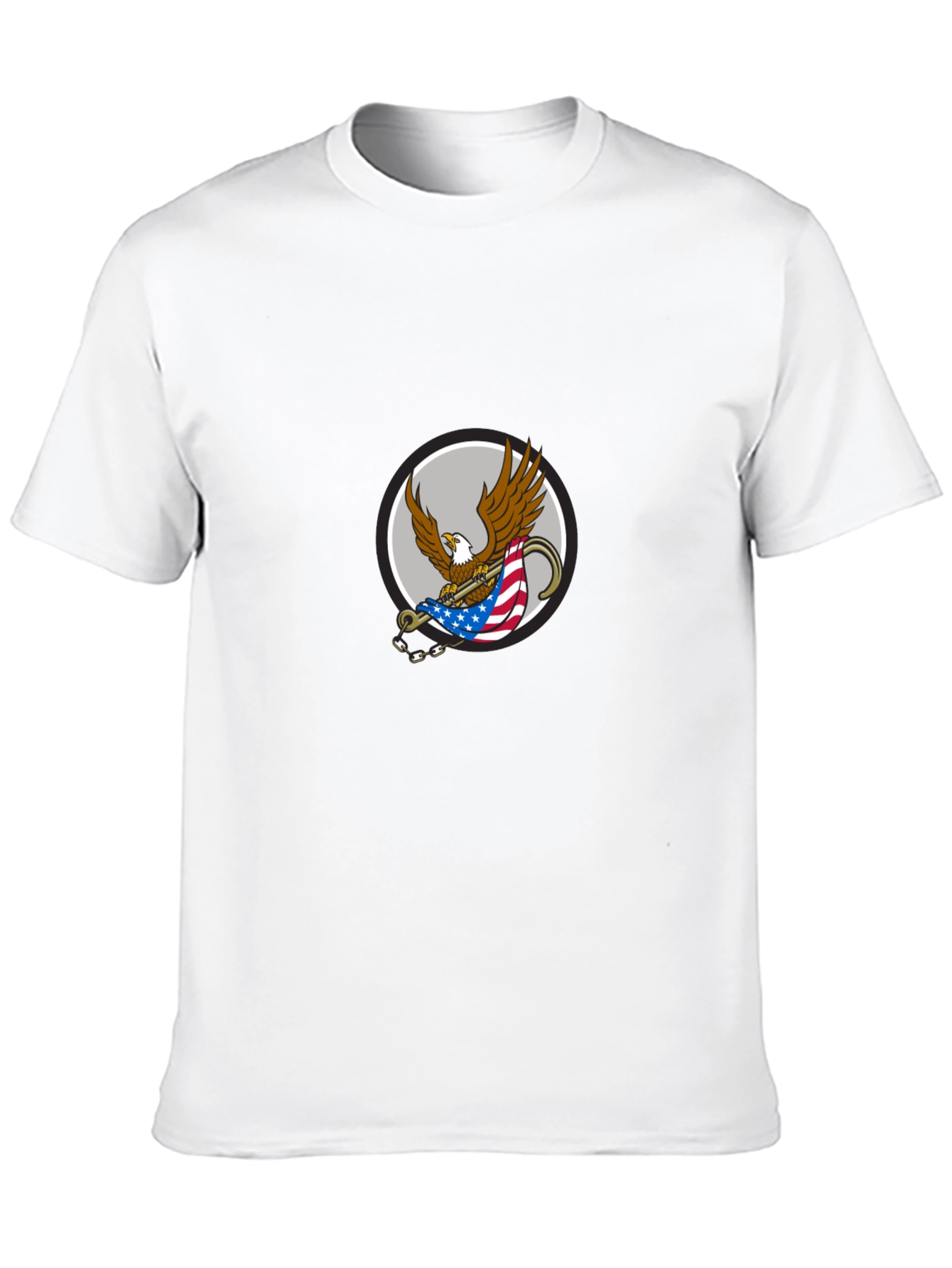 Eagle Flag Graphic T-Shirt