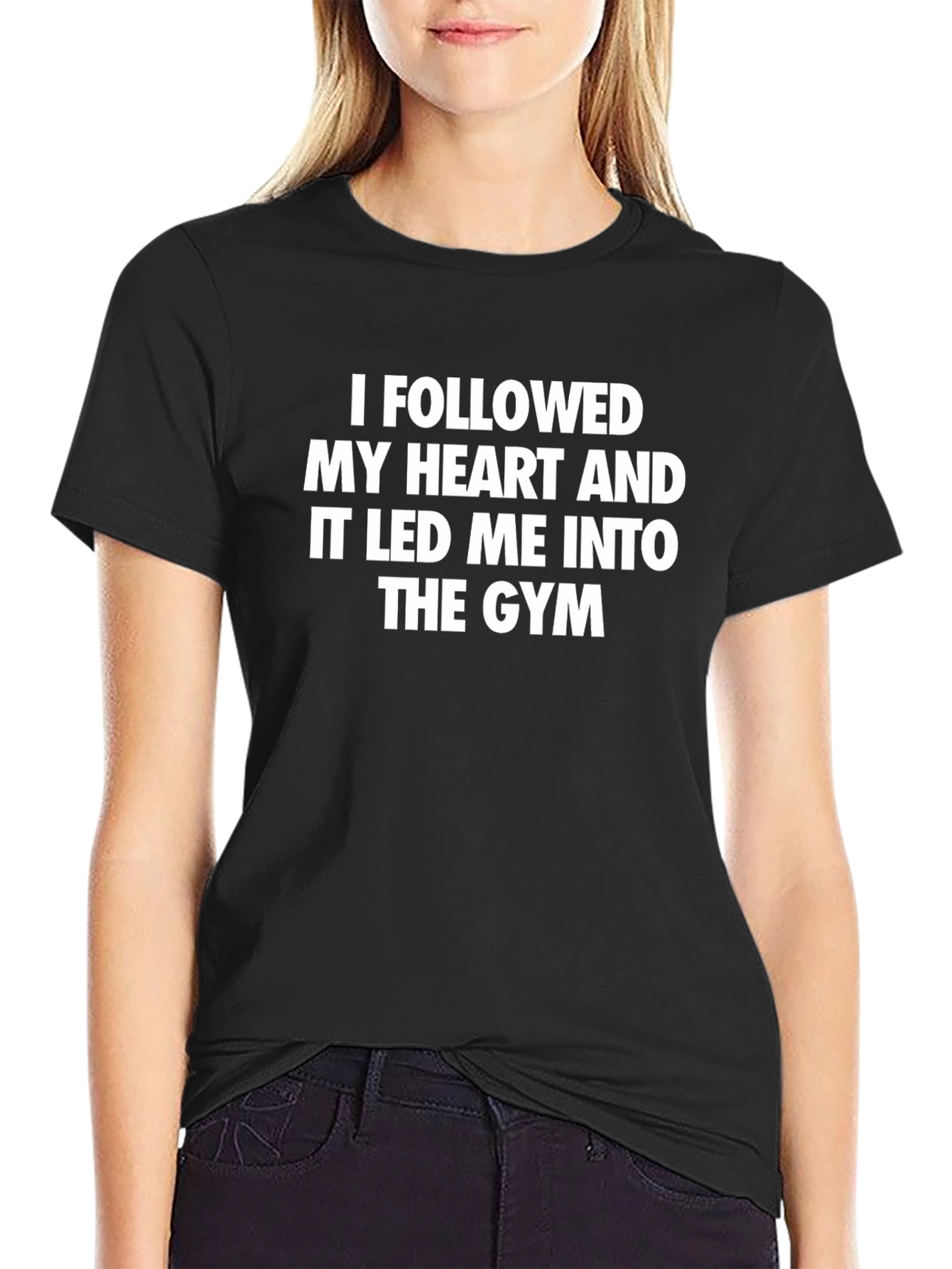 Gym Motivation T-Shirt - Follow Your Heart