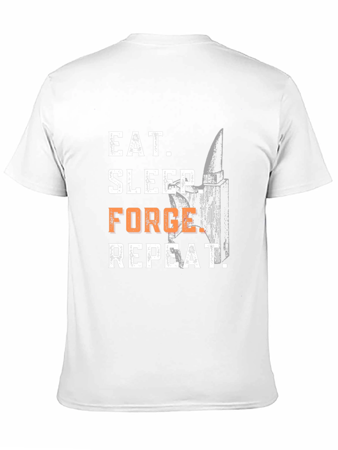 Eat Sleep Forge Repeat Black T-Shirt