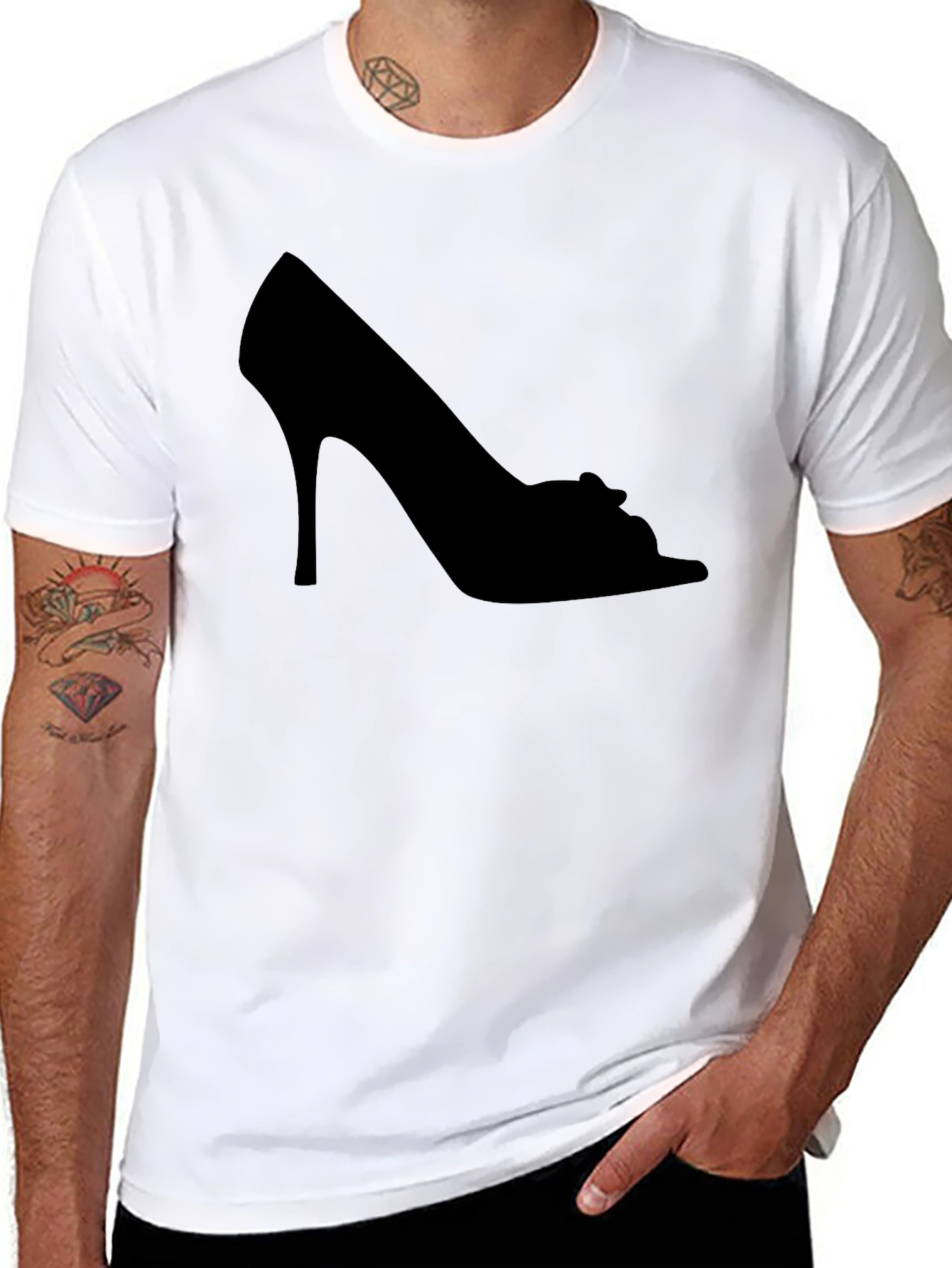 High Heel Silhouette T-Shirt