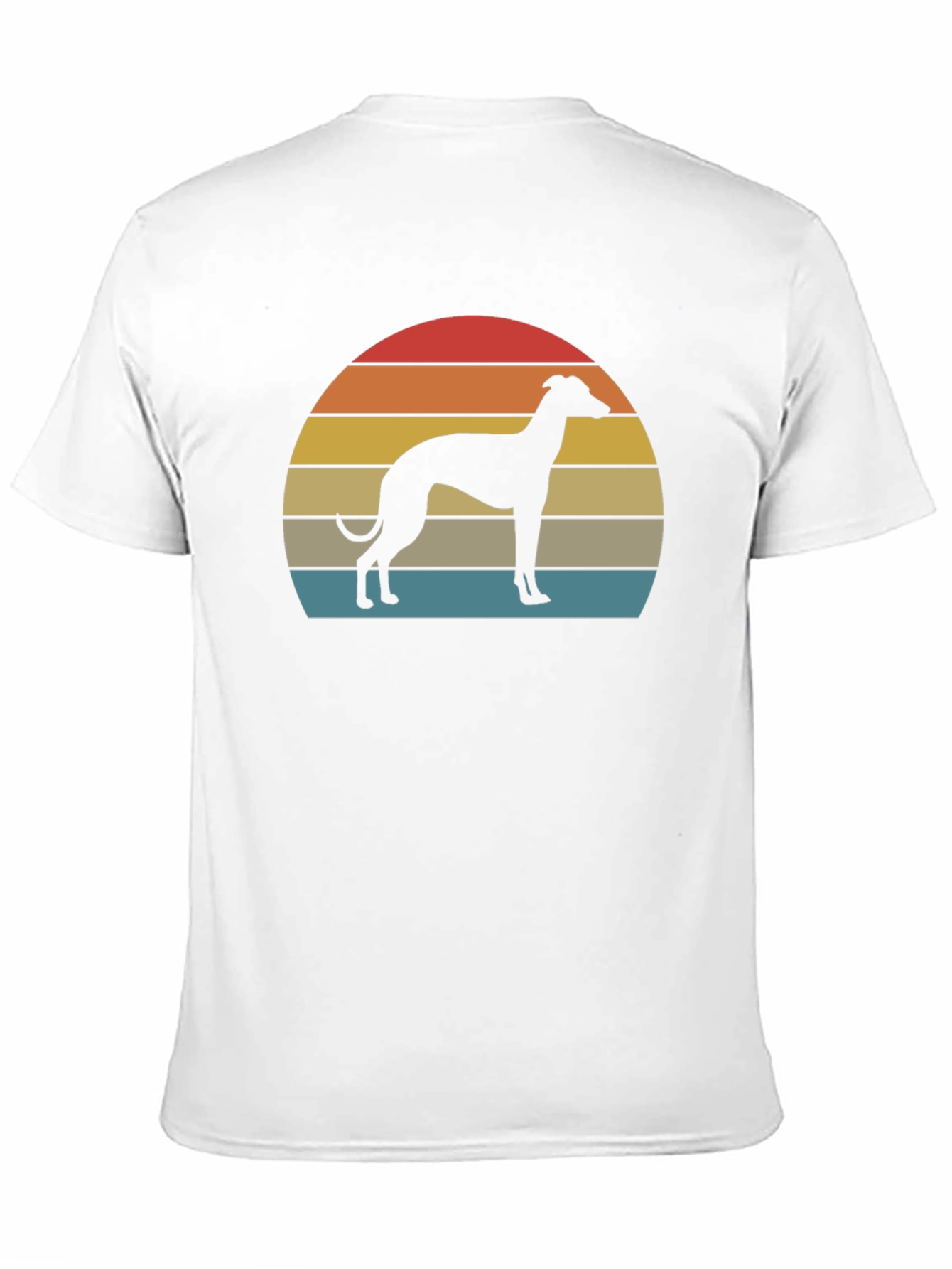Retro Greyhound Silhouette T-Shirt