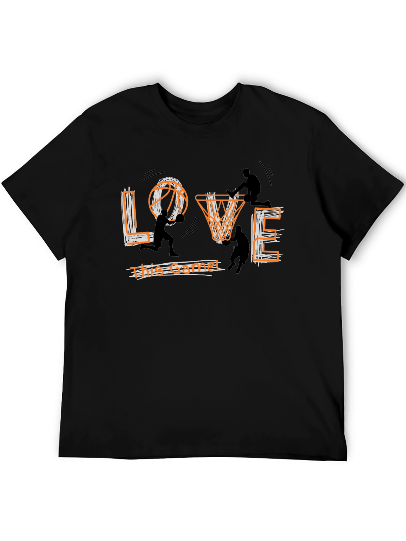 Basketball Love Graphic Tee