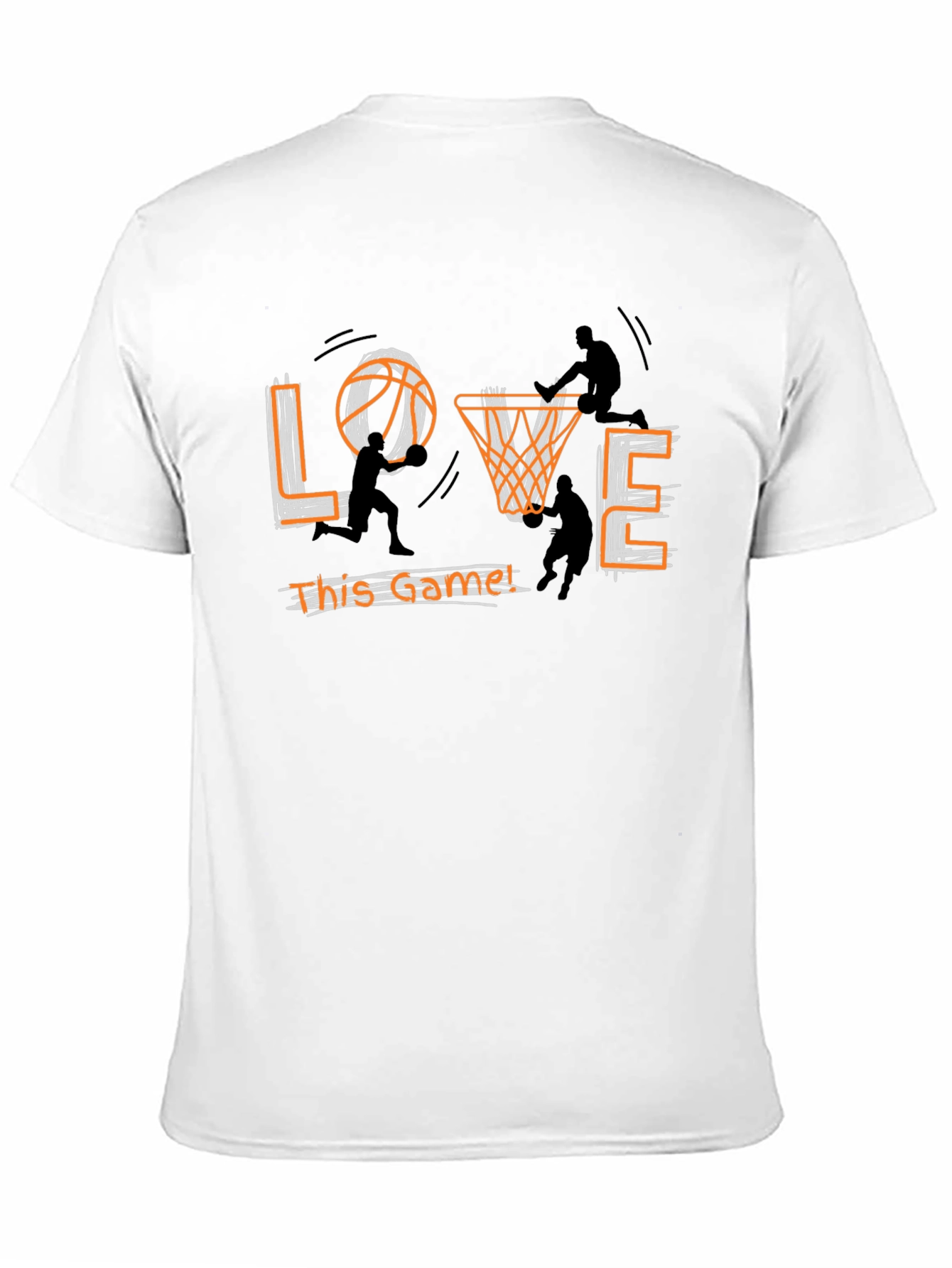 Basketball Love Graphic Tee