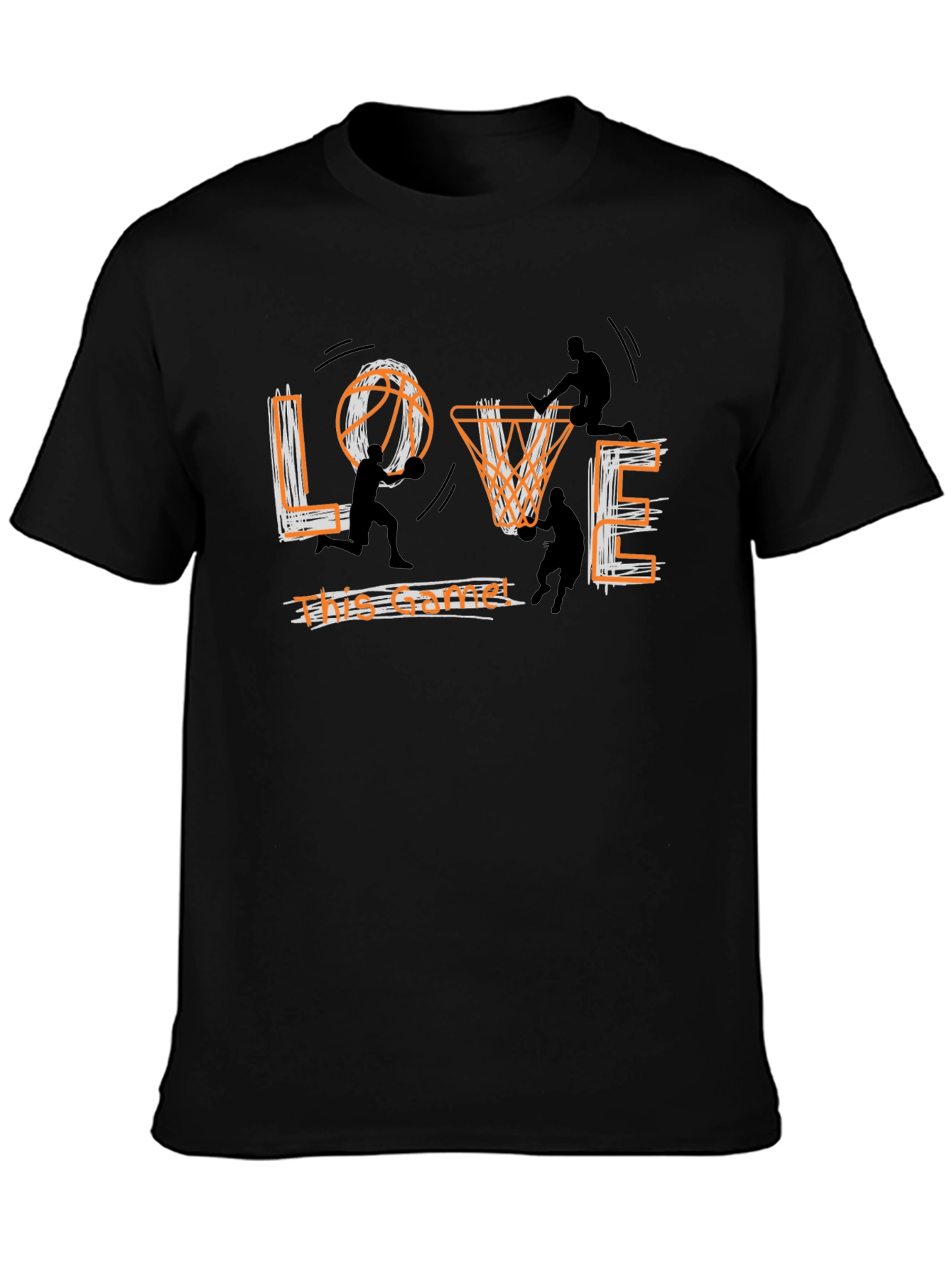 Basketball Love Graphic Tee