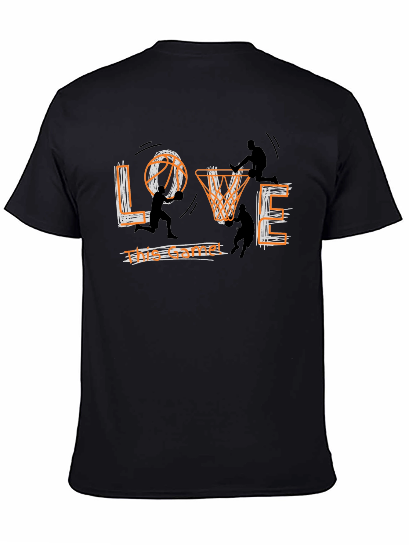 Basketball Love Graphic Tee