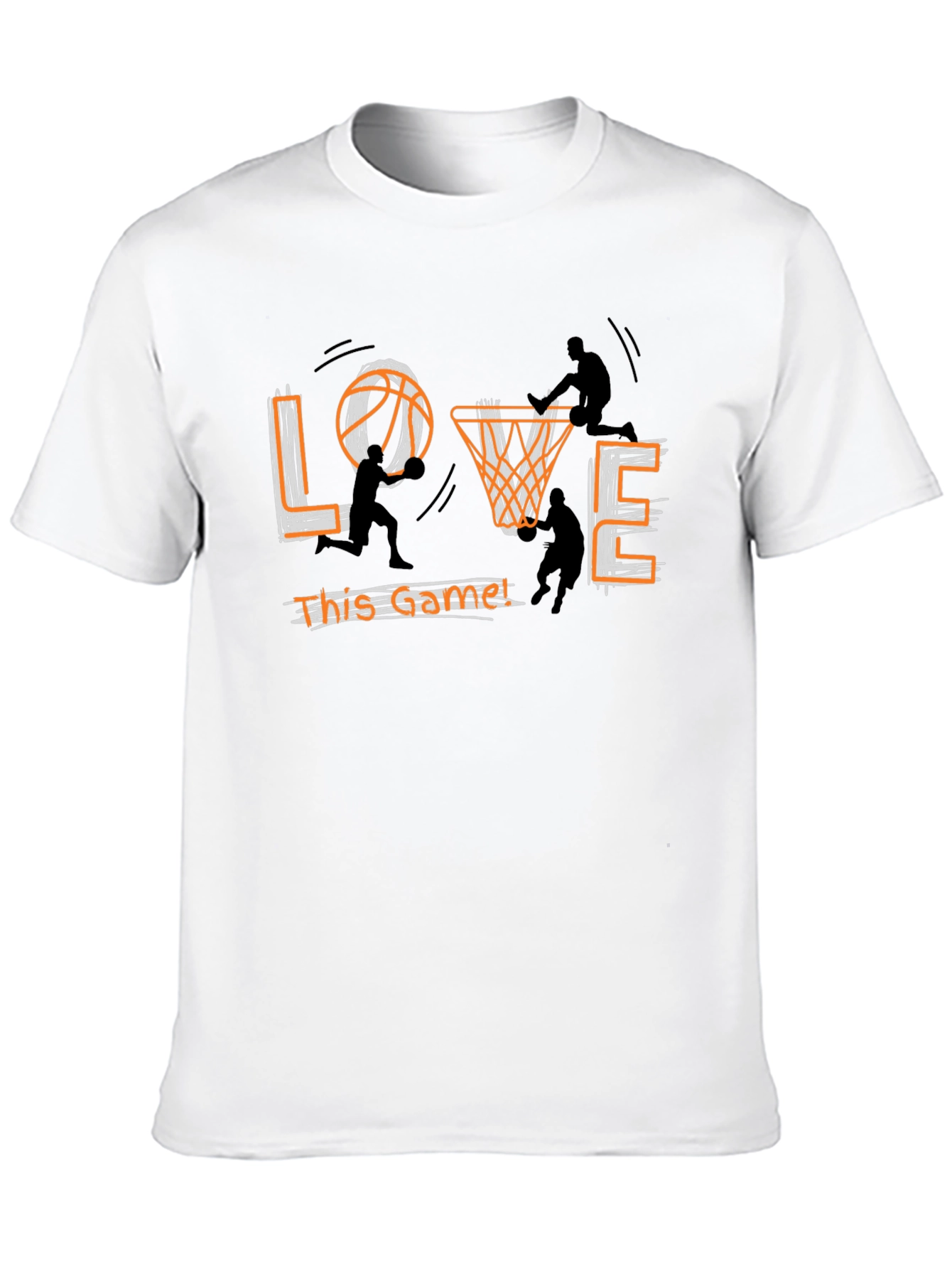 Basketball Love Graphic Tee