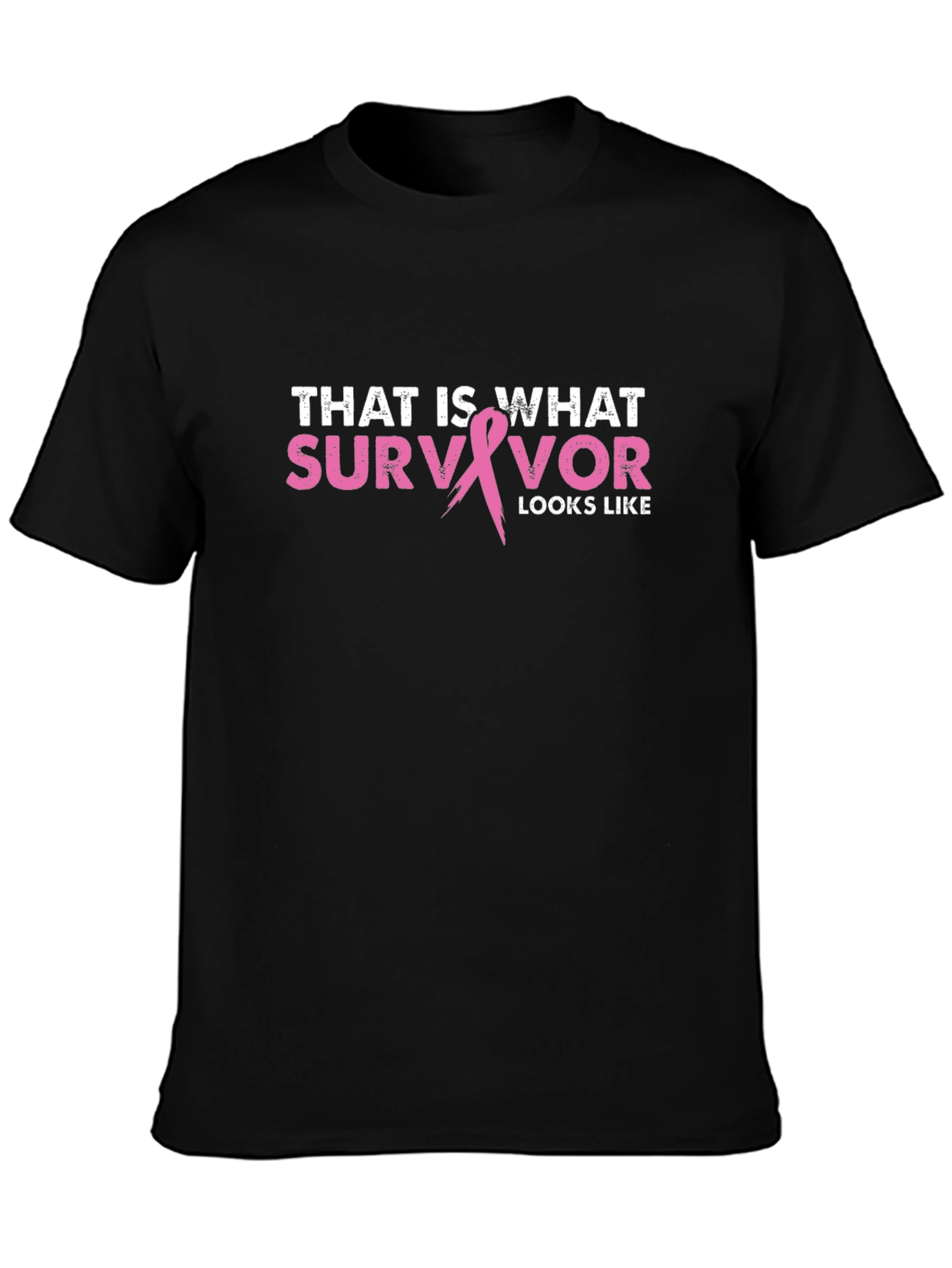 Survivor Graphic Tee - Breast Cancer Awareness