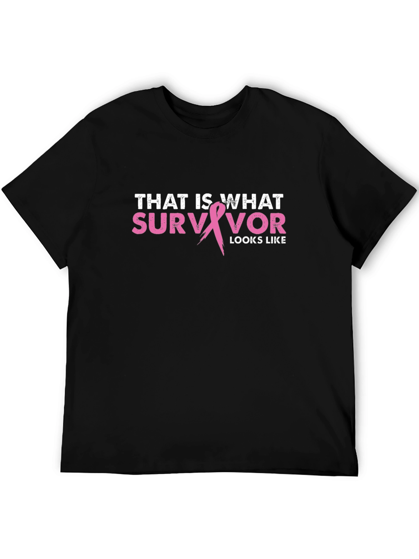 Survivor Graphic Tee - Breast Cancer Awareness