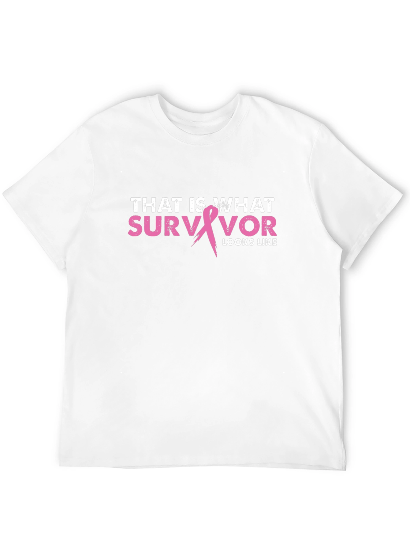 Survivor Graphic Tee - Breast Cancer Awareness