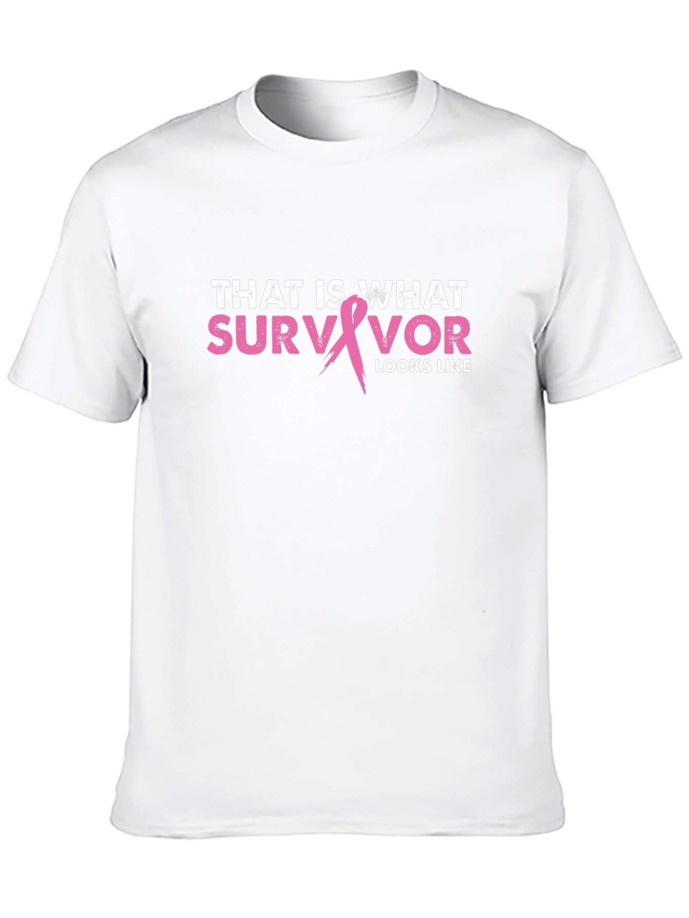 Survivor Graphic Tee - Breast Cancer Awareness