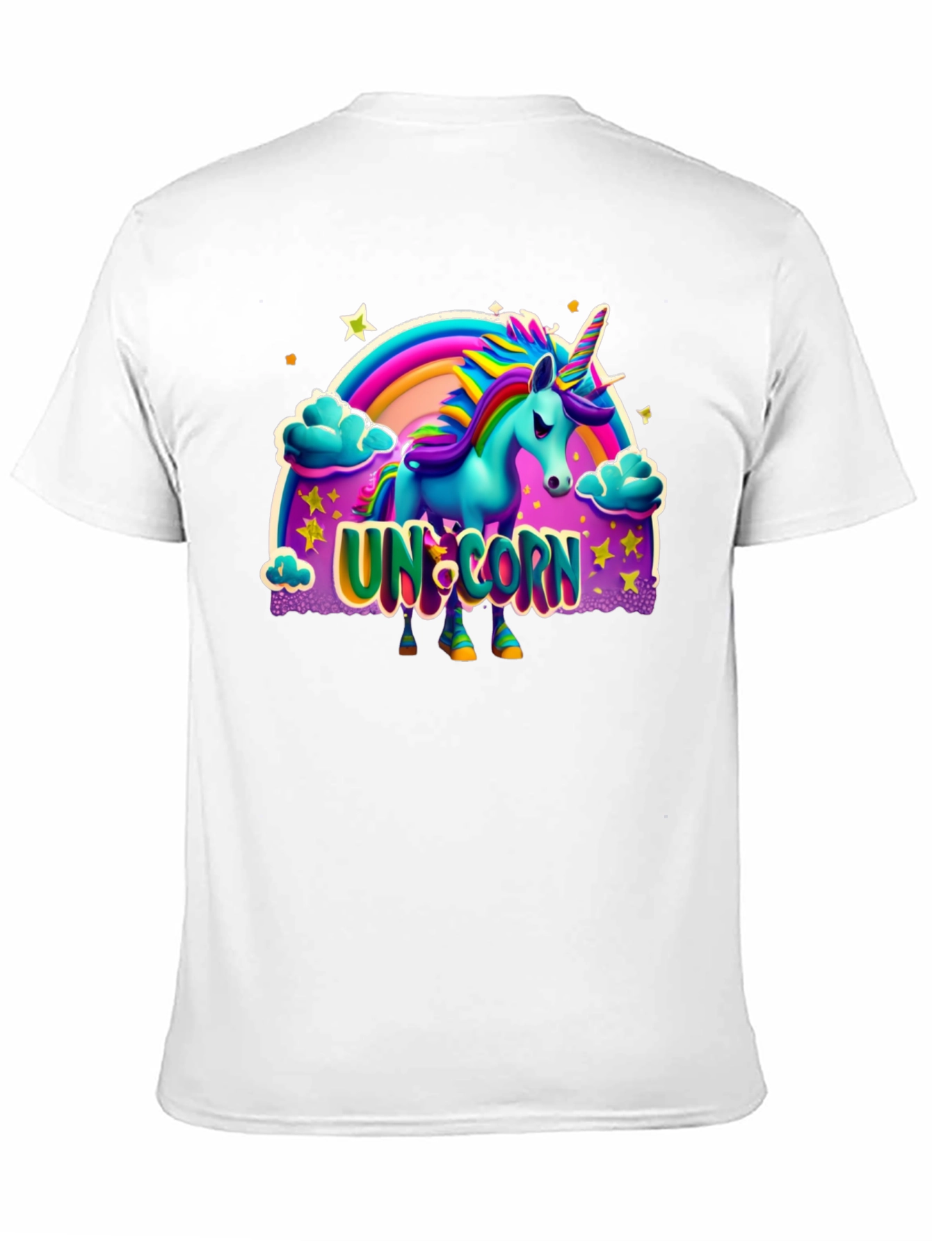 Unicorn Graphic Print T-Shirt