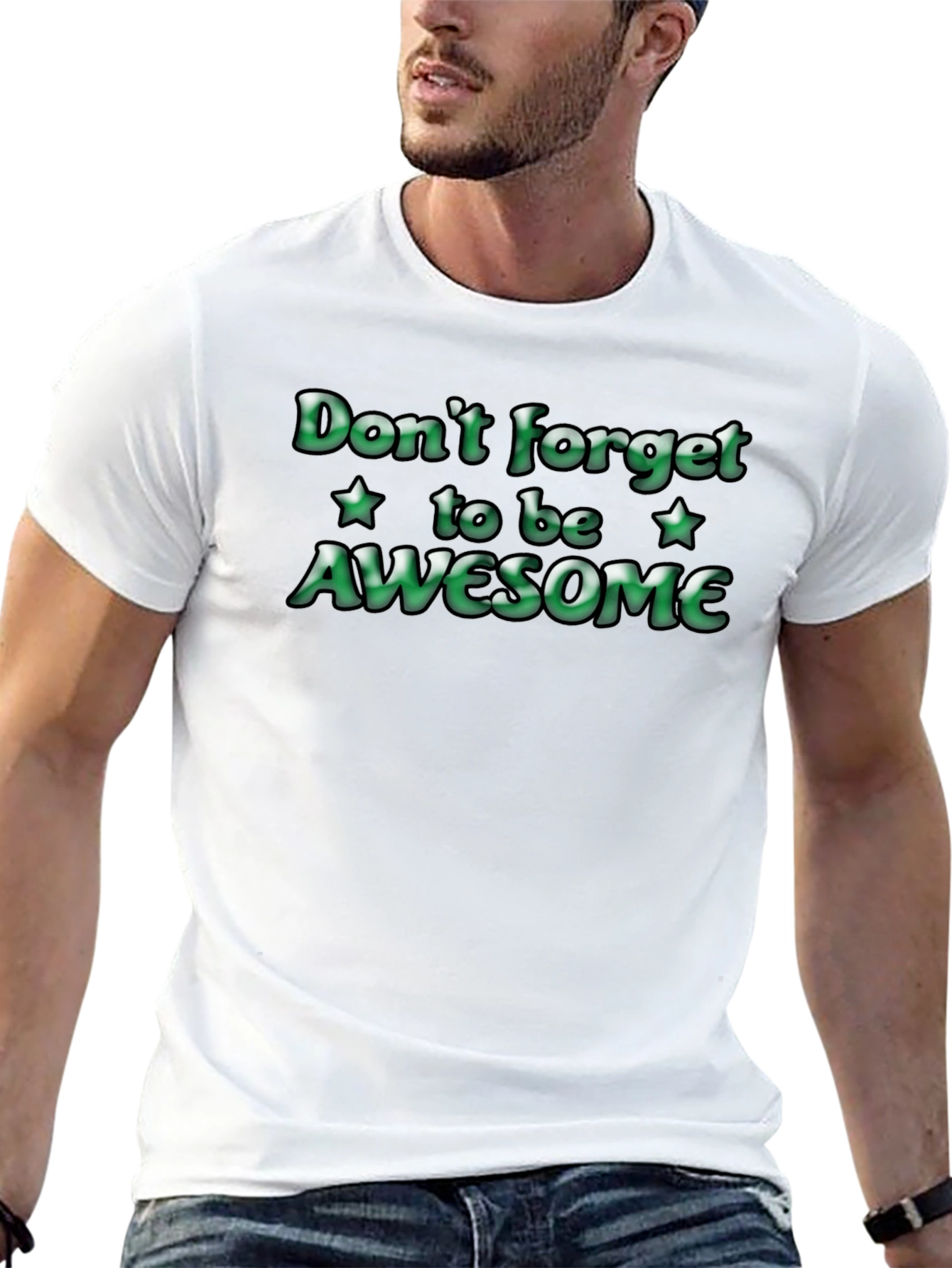 Awesome Reminder T-Shirt - Black