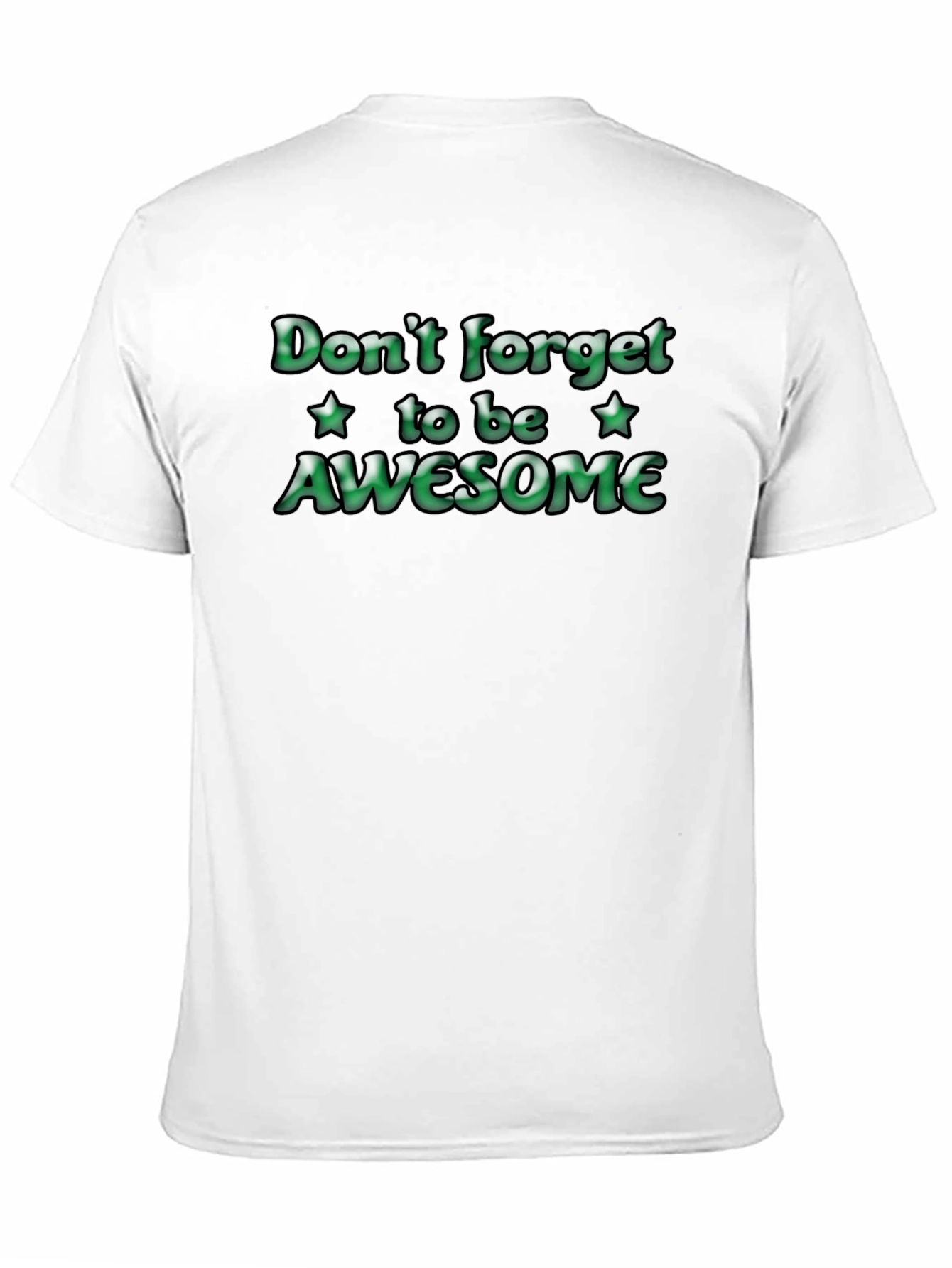 Awesome Reminder T-Shirt - Black