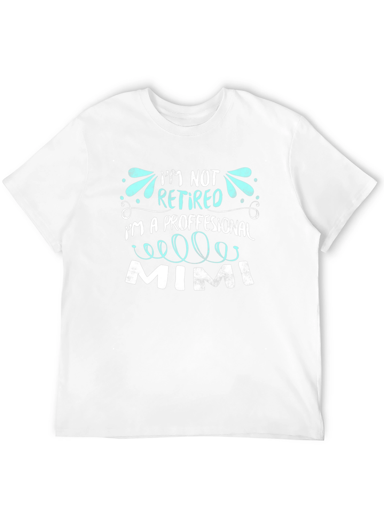 Professional Mimi Graphic Tee - Black Cotton T-Shirt