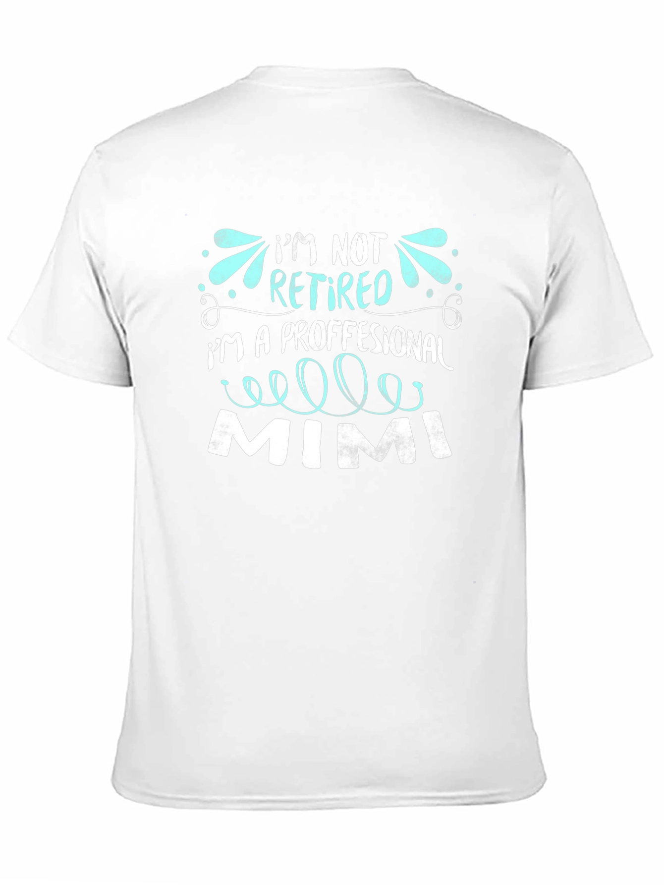 Professional Mimi Graphic Tee - Black Cotton T-Shirt