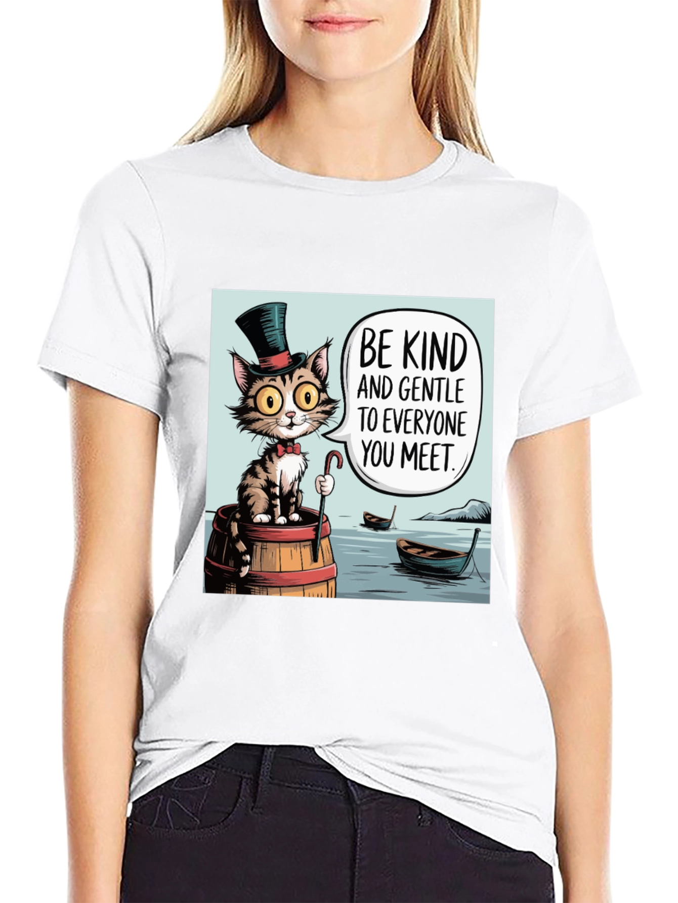Be Kind Cat T-Shirt