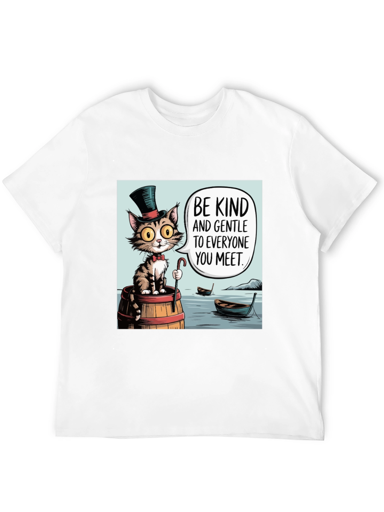 Be Kind Cat T-Shirt