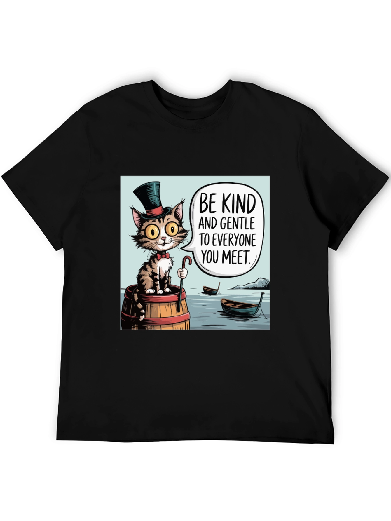 Be Kind Cat T-Shirt