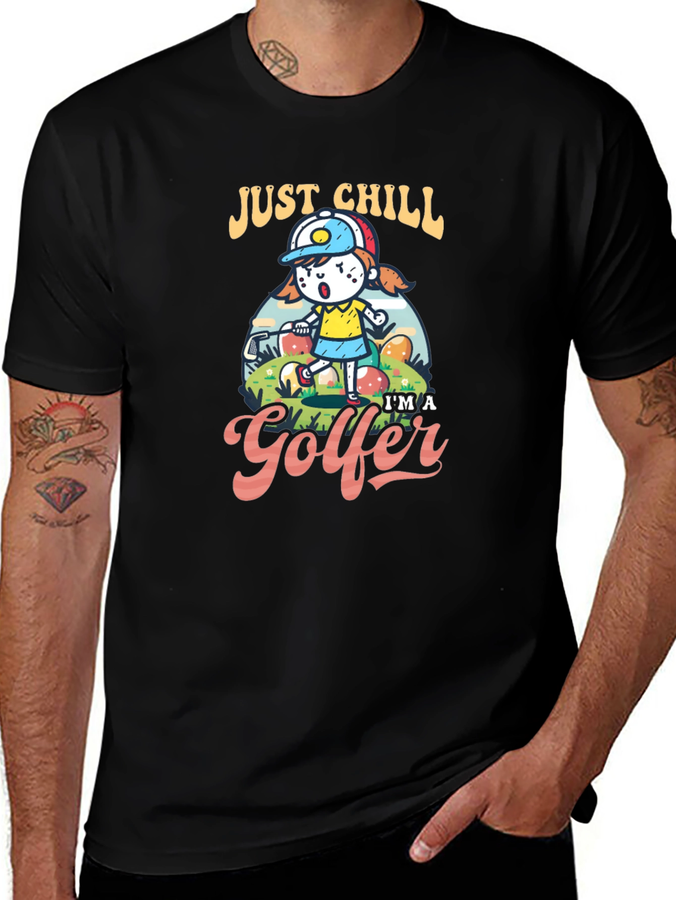 Just Chill Im a Golfer T-Shirt