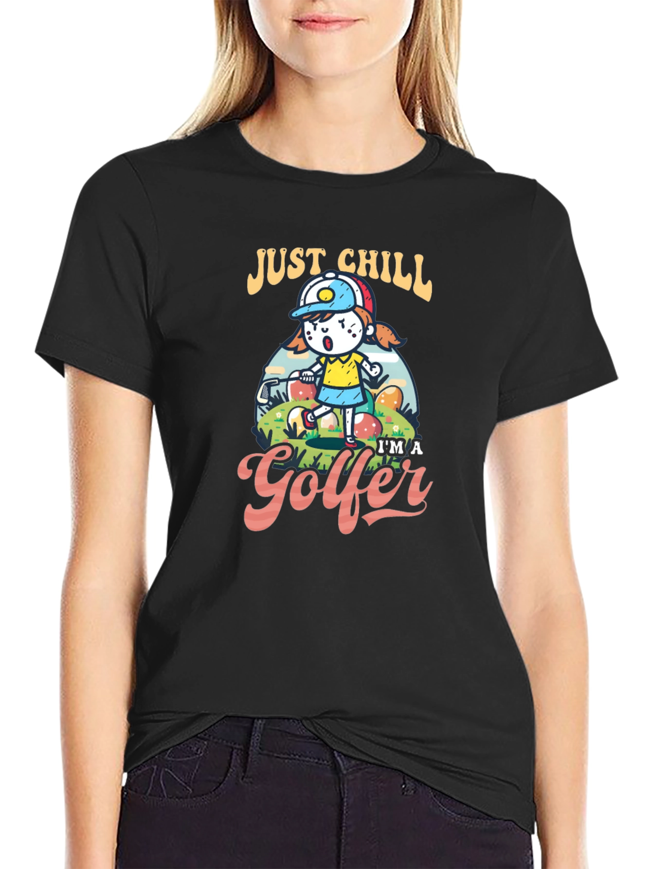 Just Chill Im a Golfer T-Shirt