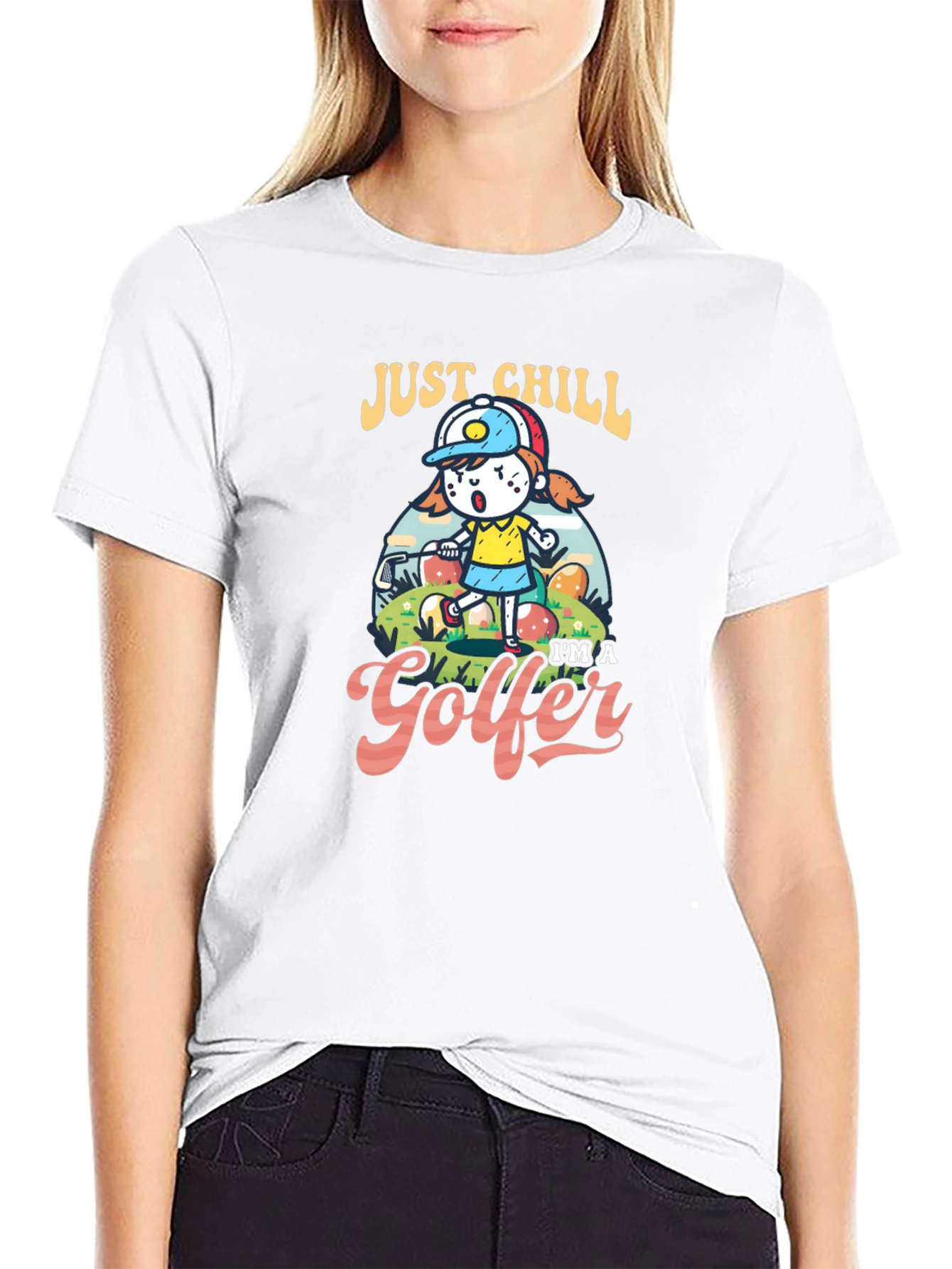 Just Chill Im a Golfer T-Shirt