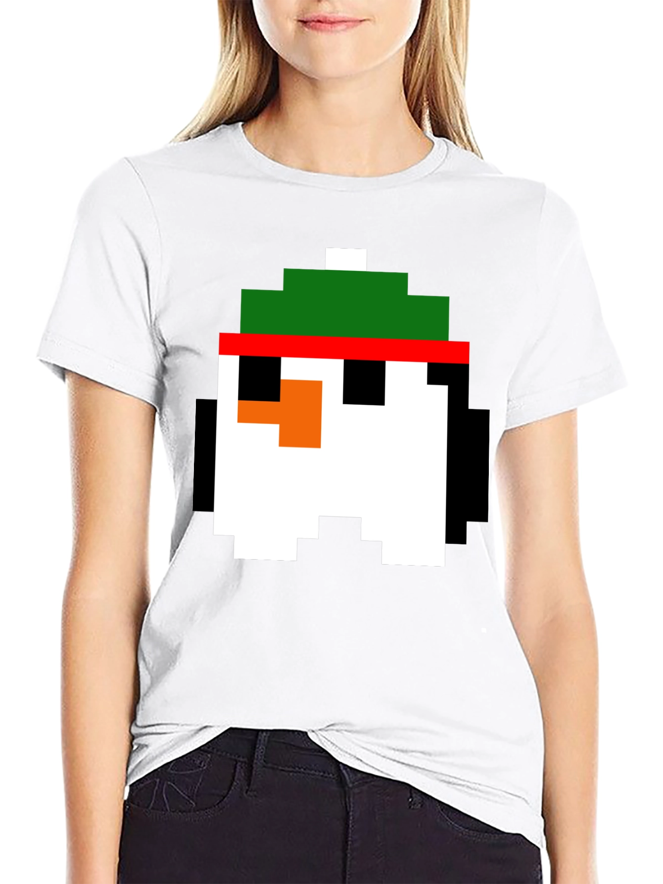 Pixel Penguin Tee