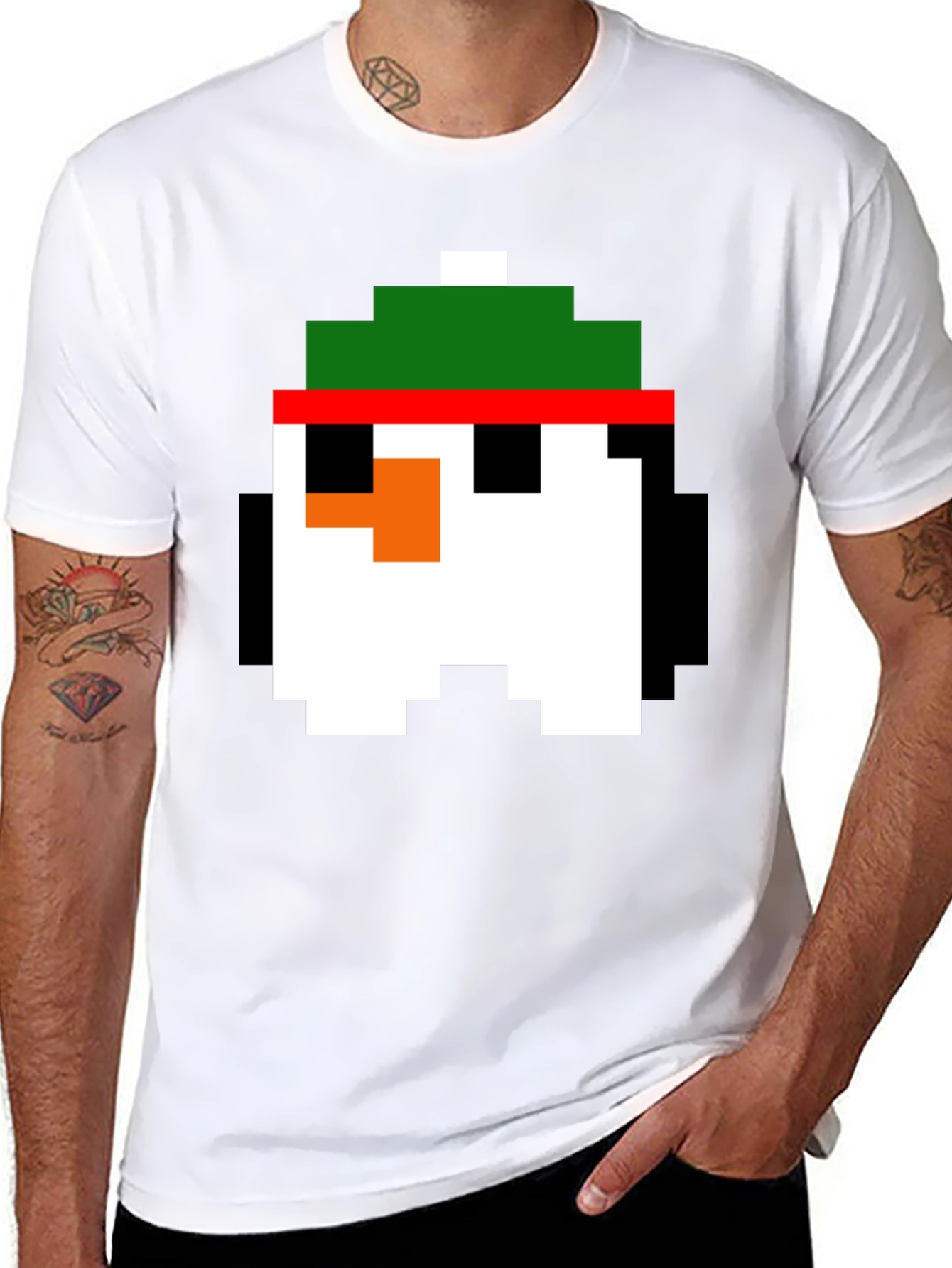 Pixel Penguin Tee