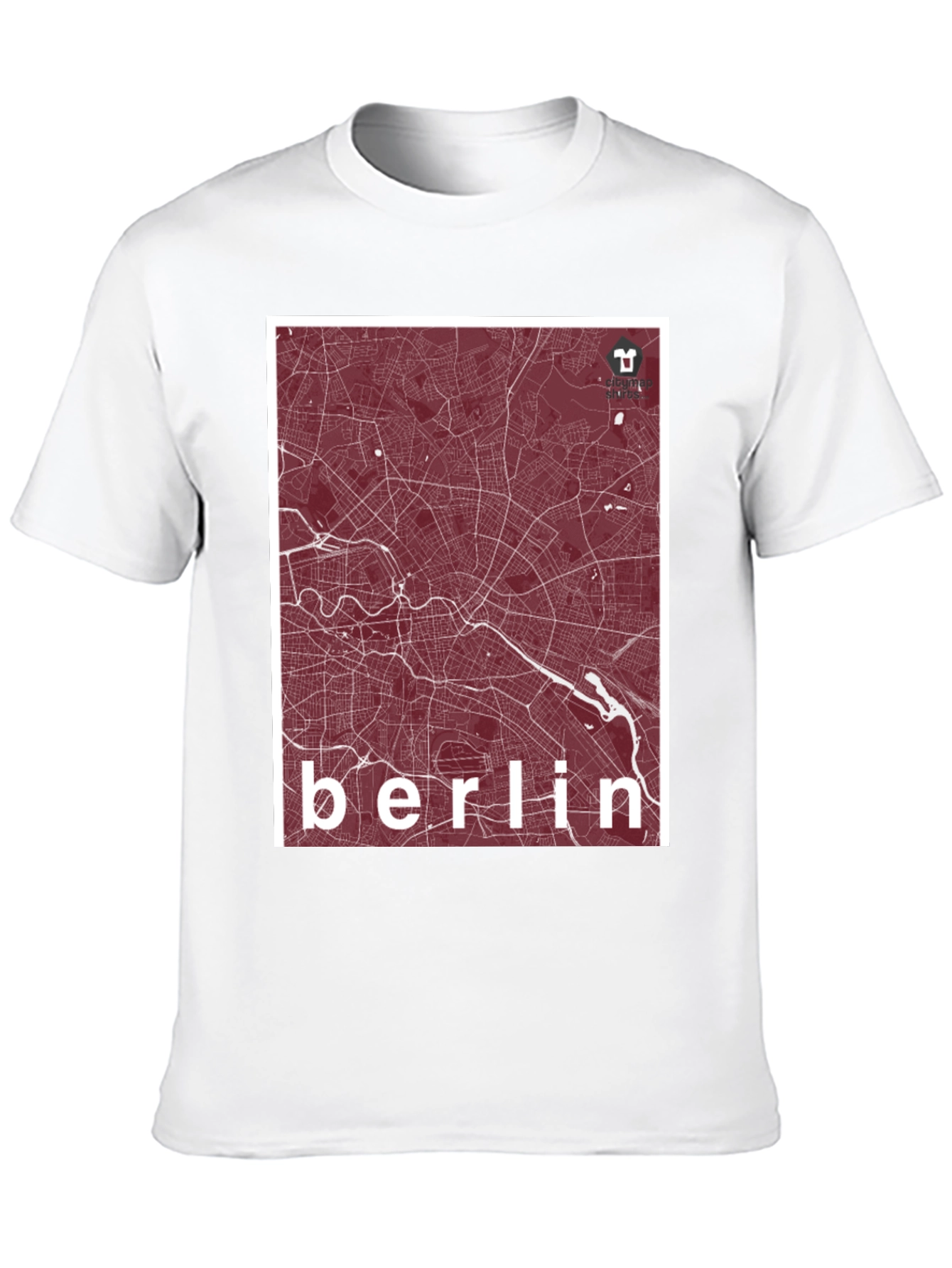 Berlin Map Graphic Tee - Stylish City Pride