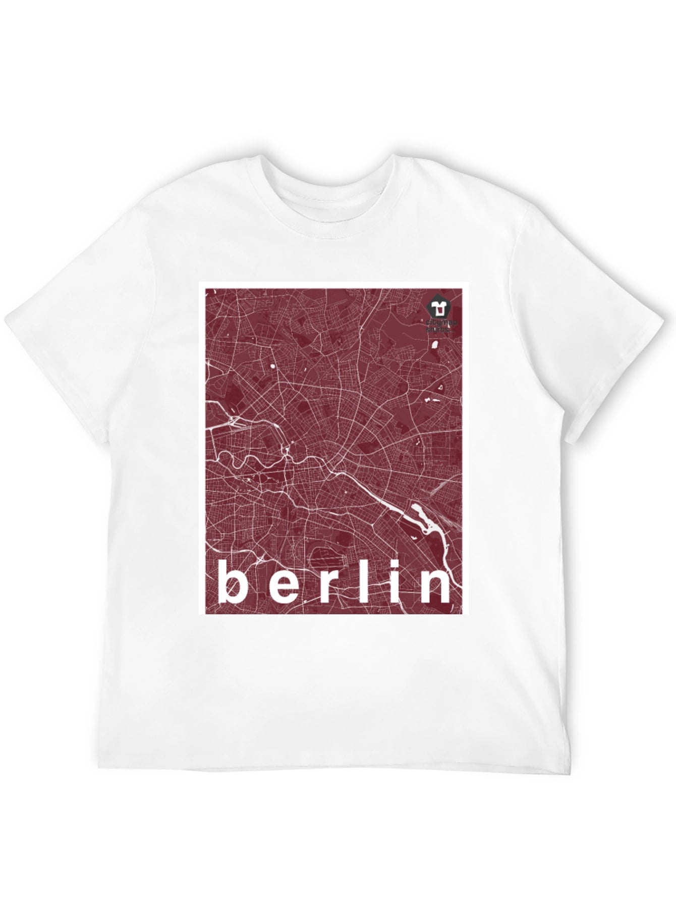 Berlin Map Graphic Tee - Stylish City Pride