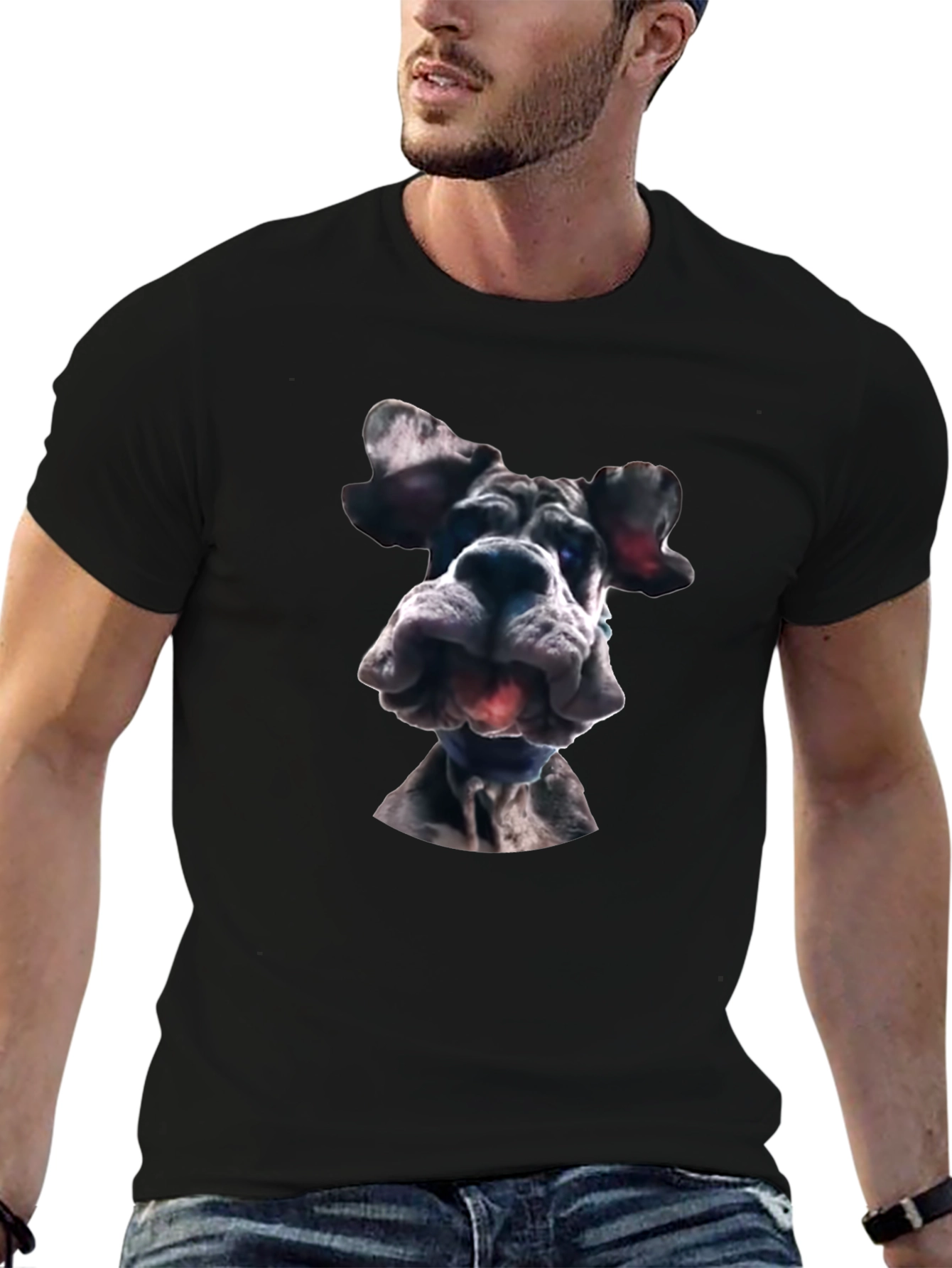 Great Dane T-Shirt - Unique Dog Graphic Tee