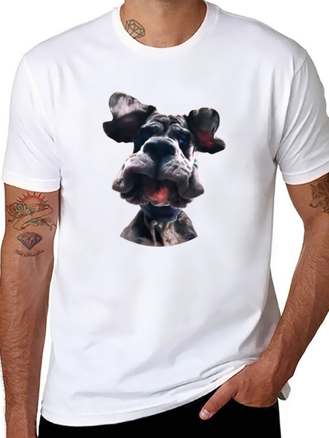 Great Dane T-Shirt - Unique Dog Graphic Tee