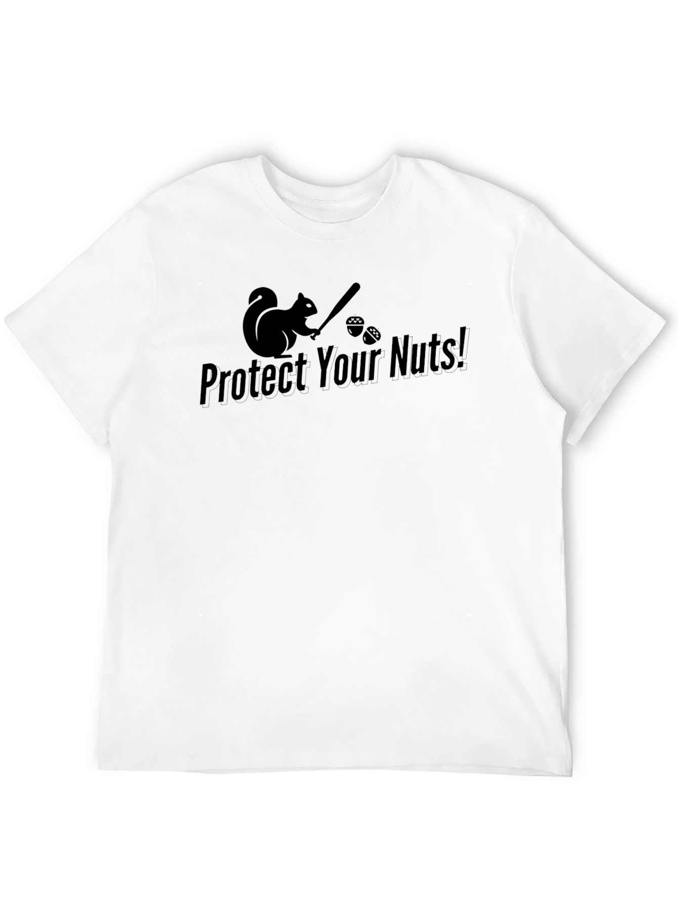 Protect Your Nuts! Squirrel Graphic Tee