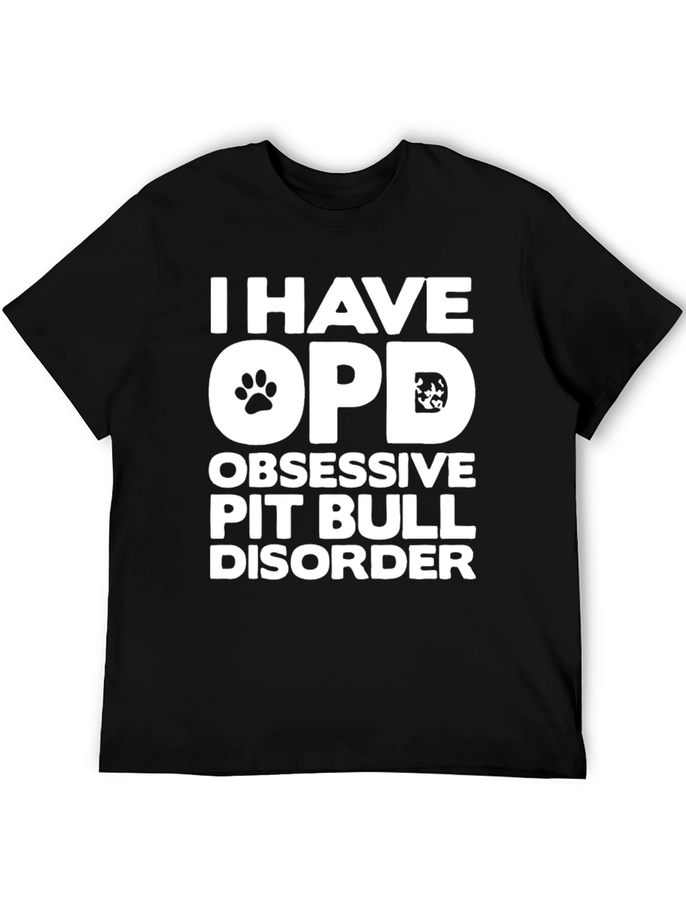 Obsessive Pit Bull Disorder Graphic T-Shirt