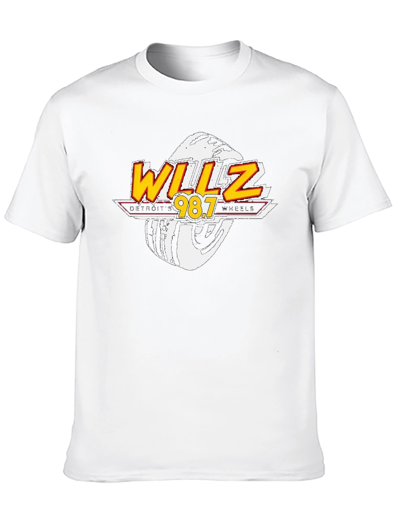 WILLZ Detroit Wheels 98.7 Black T-Shirt
