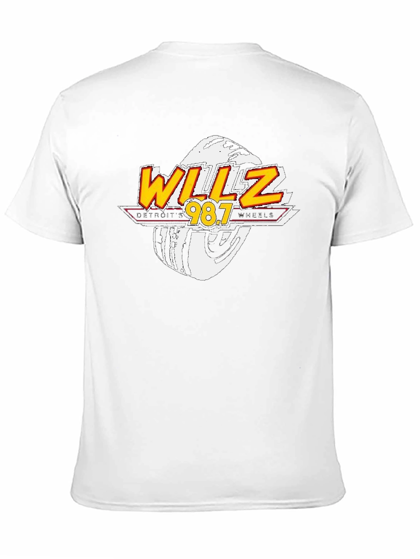 WILLZ Detroit Wheels 98.7 Black T-Shirt