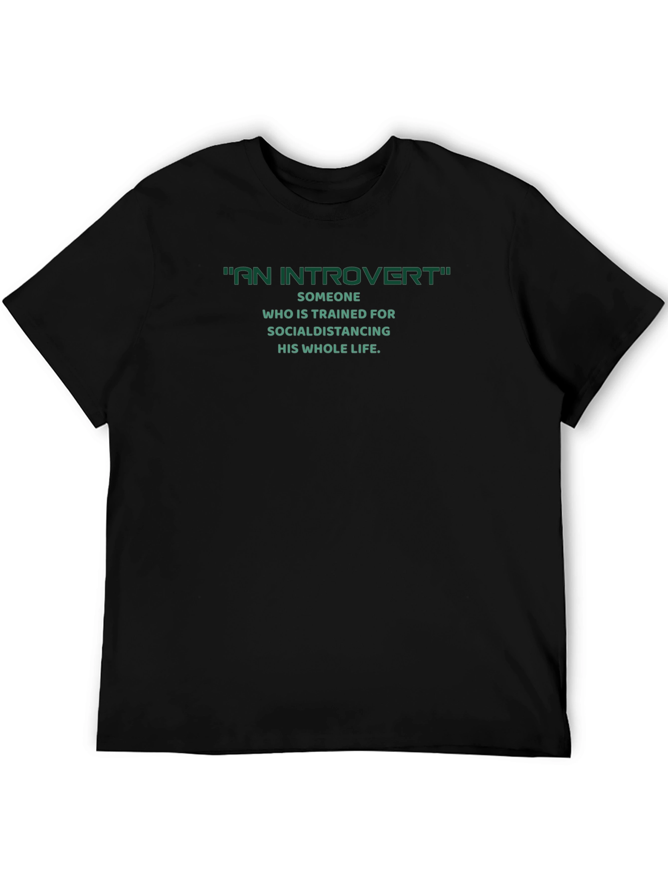Introvert Social Distancing Graphic Tee