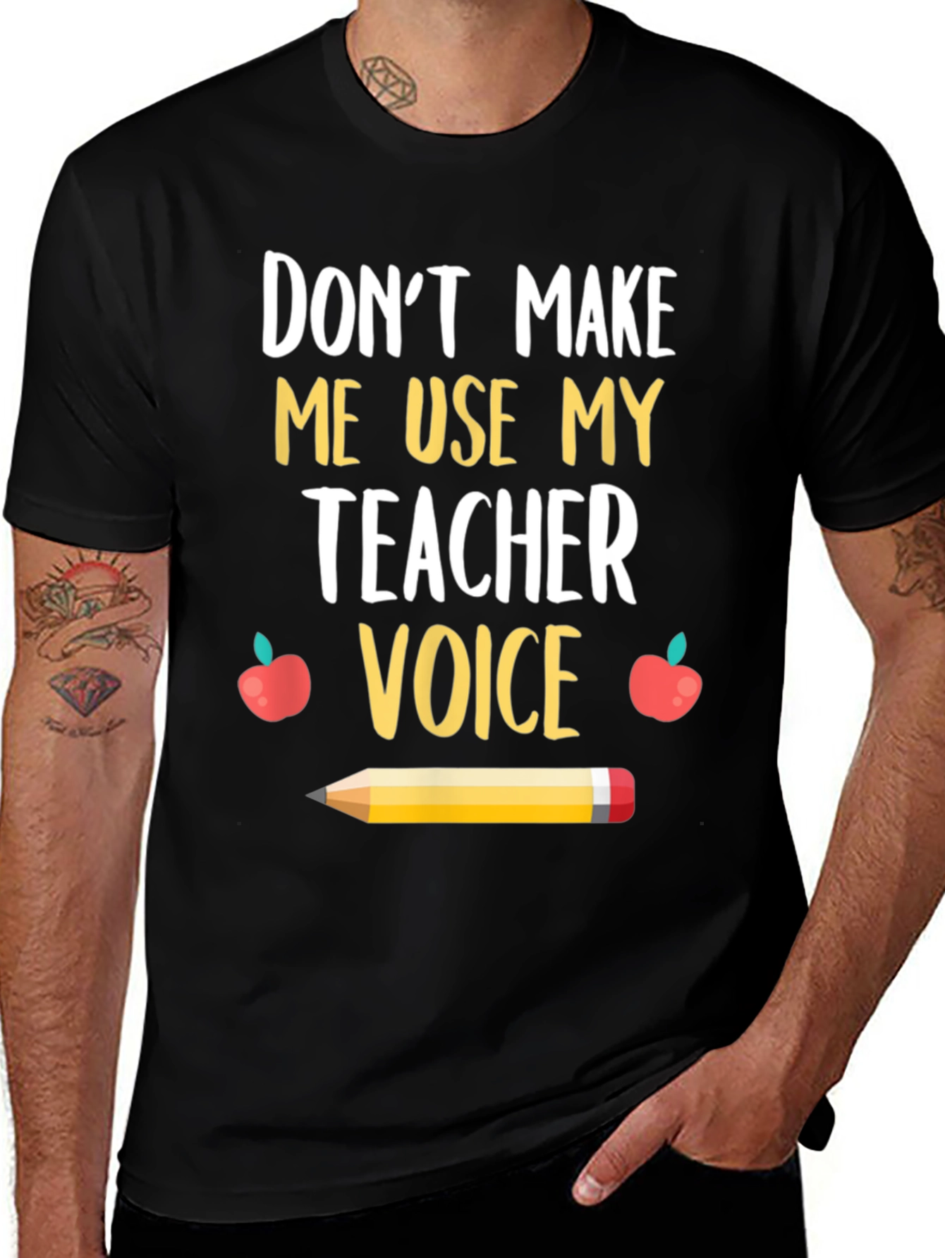 Teacher Voice Graphic T-Shirt