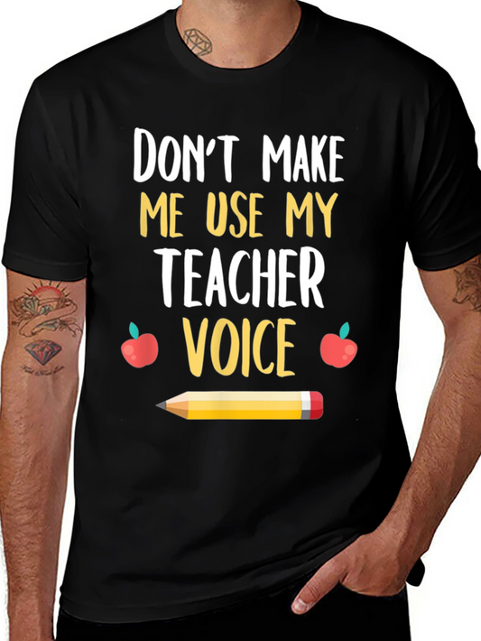 Teacher Voice Graphic T-Shirt