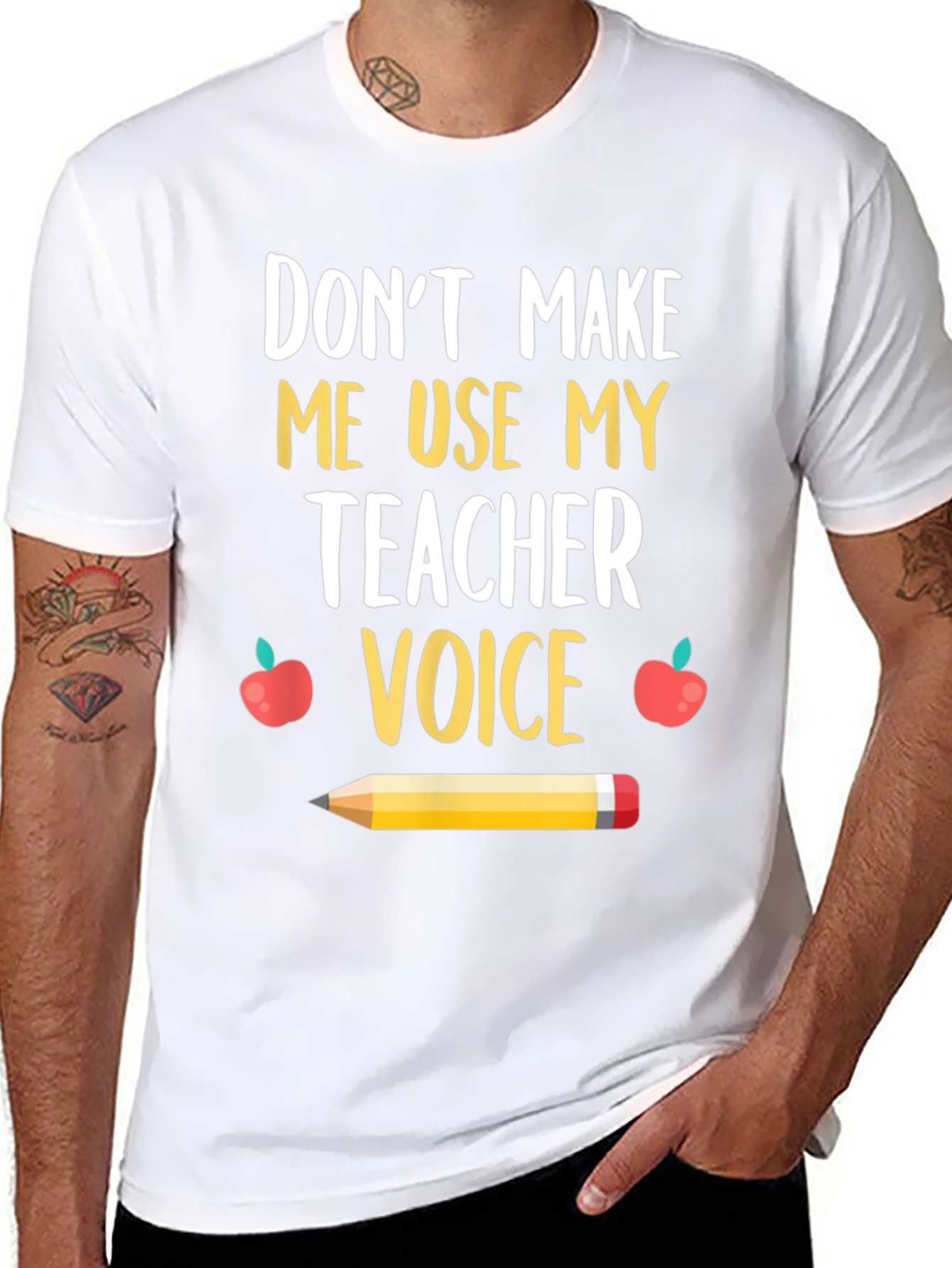 Teacher Voice Graphic T-Shirt