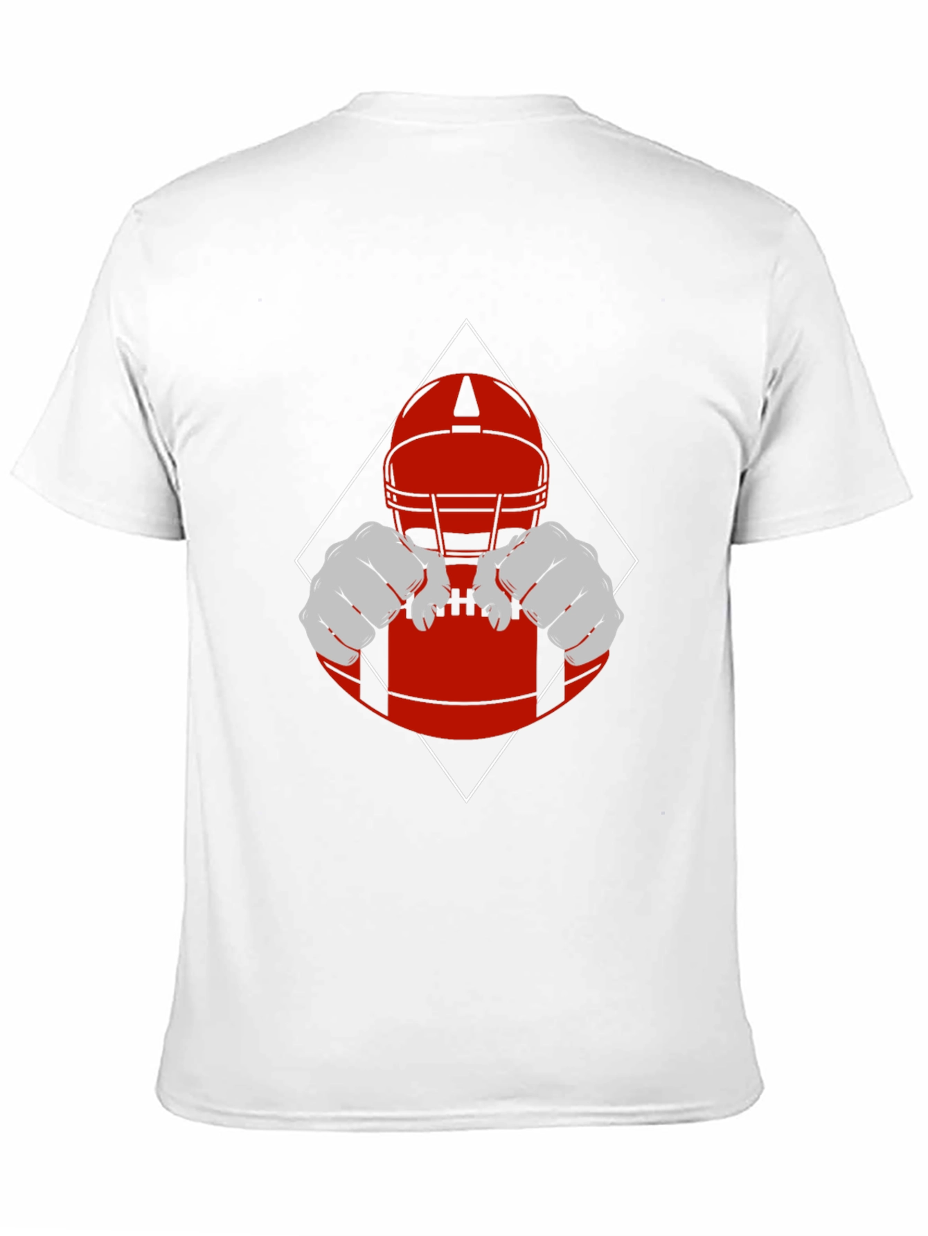 Football Helmet Graphic Tee - Game Day Ready