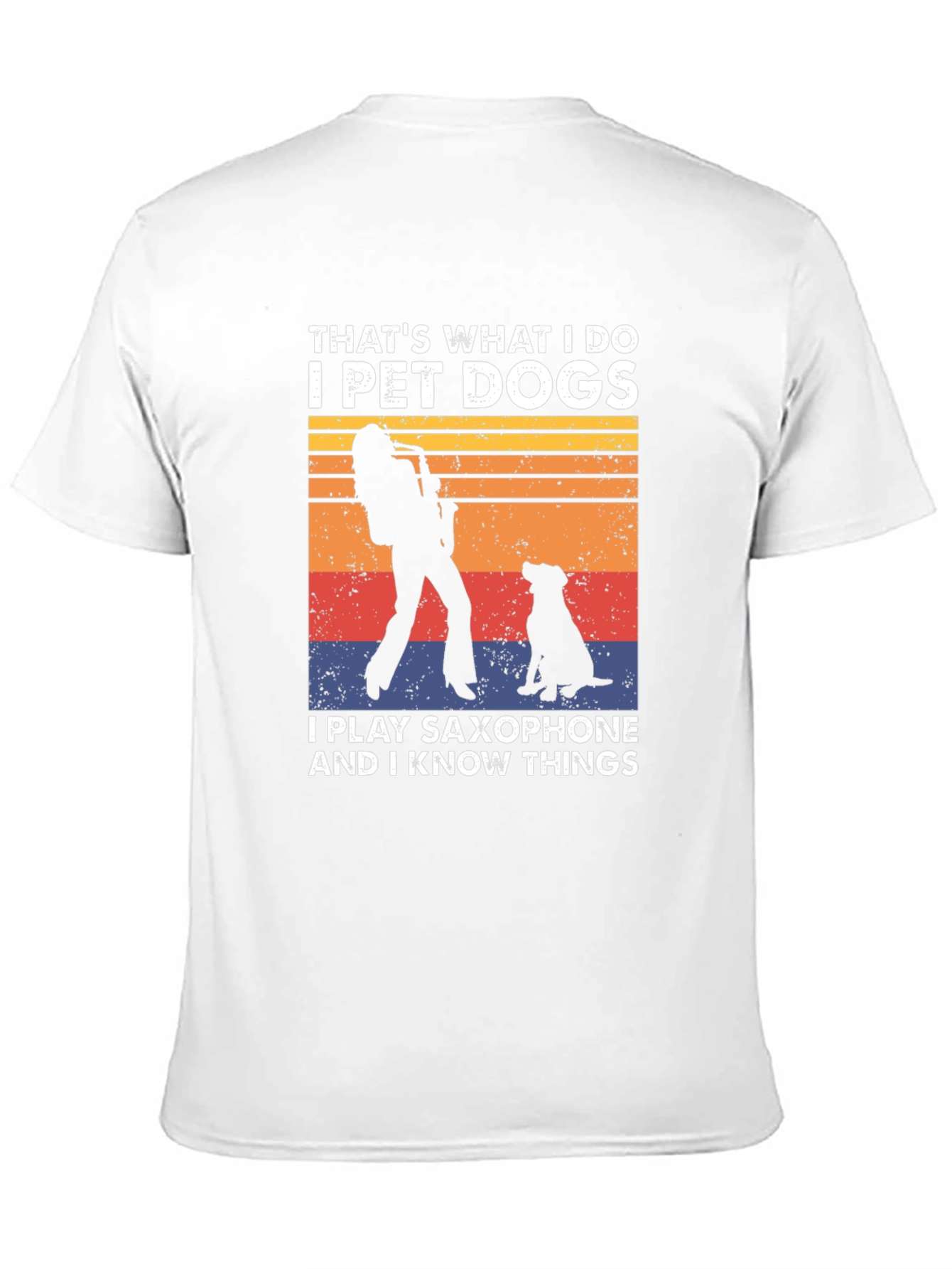Pet Dogs & Saxophone T-Shirt: I Know Things