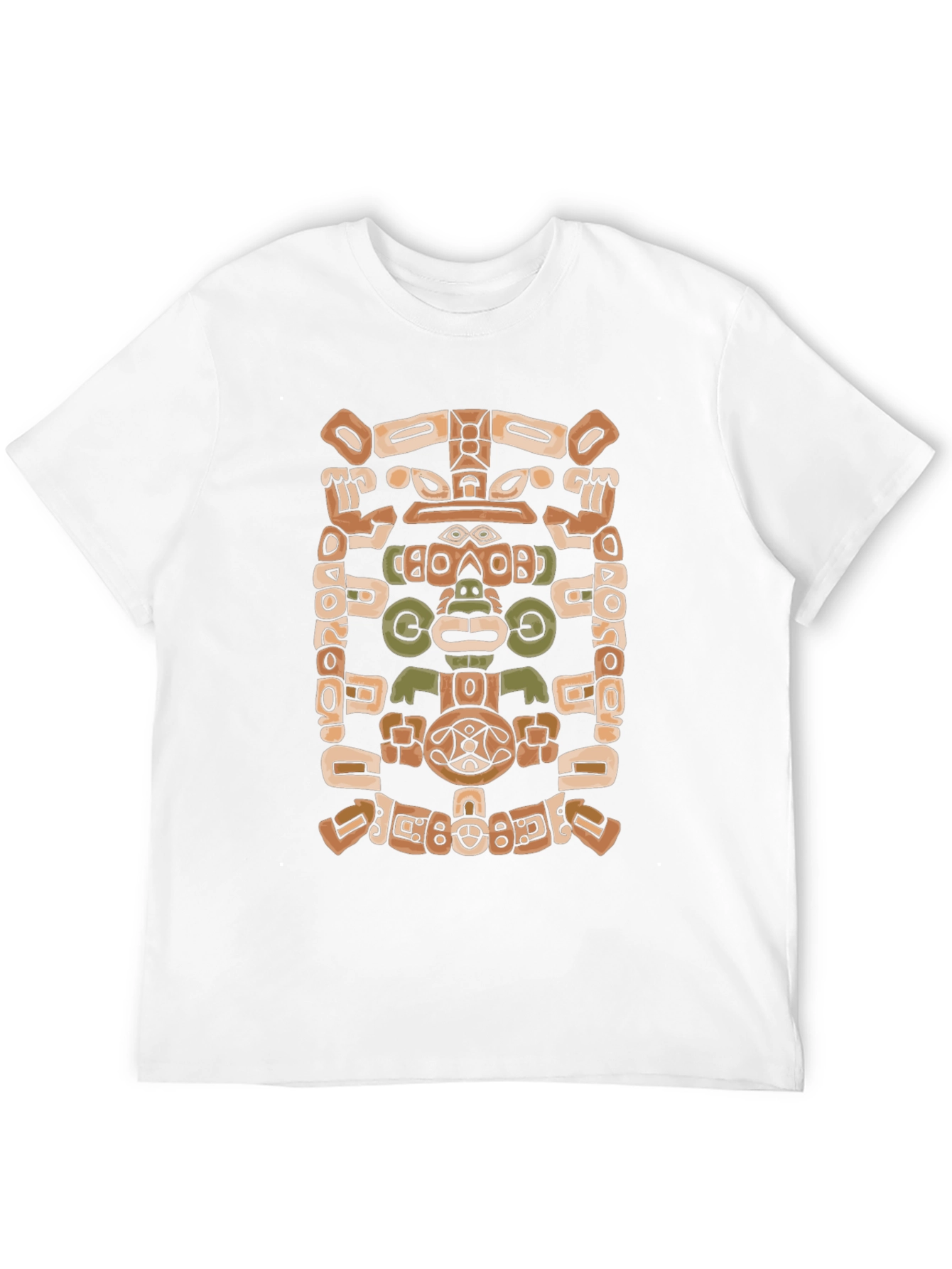 Aztec Glyph Black T-Shirt