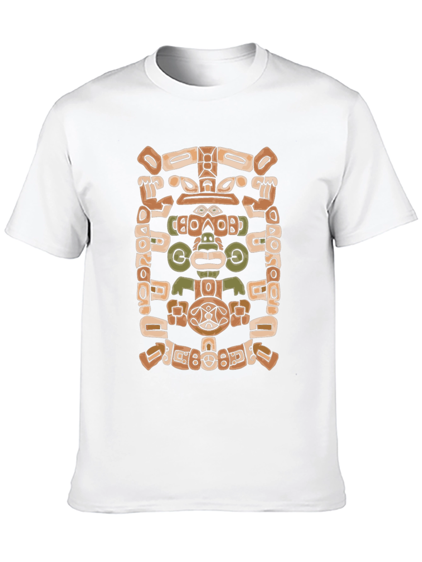 Aztec Glyph Black T-Shirt