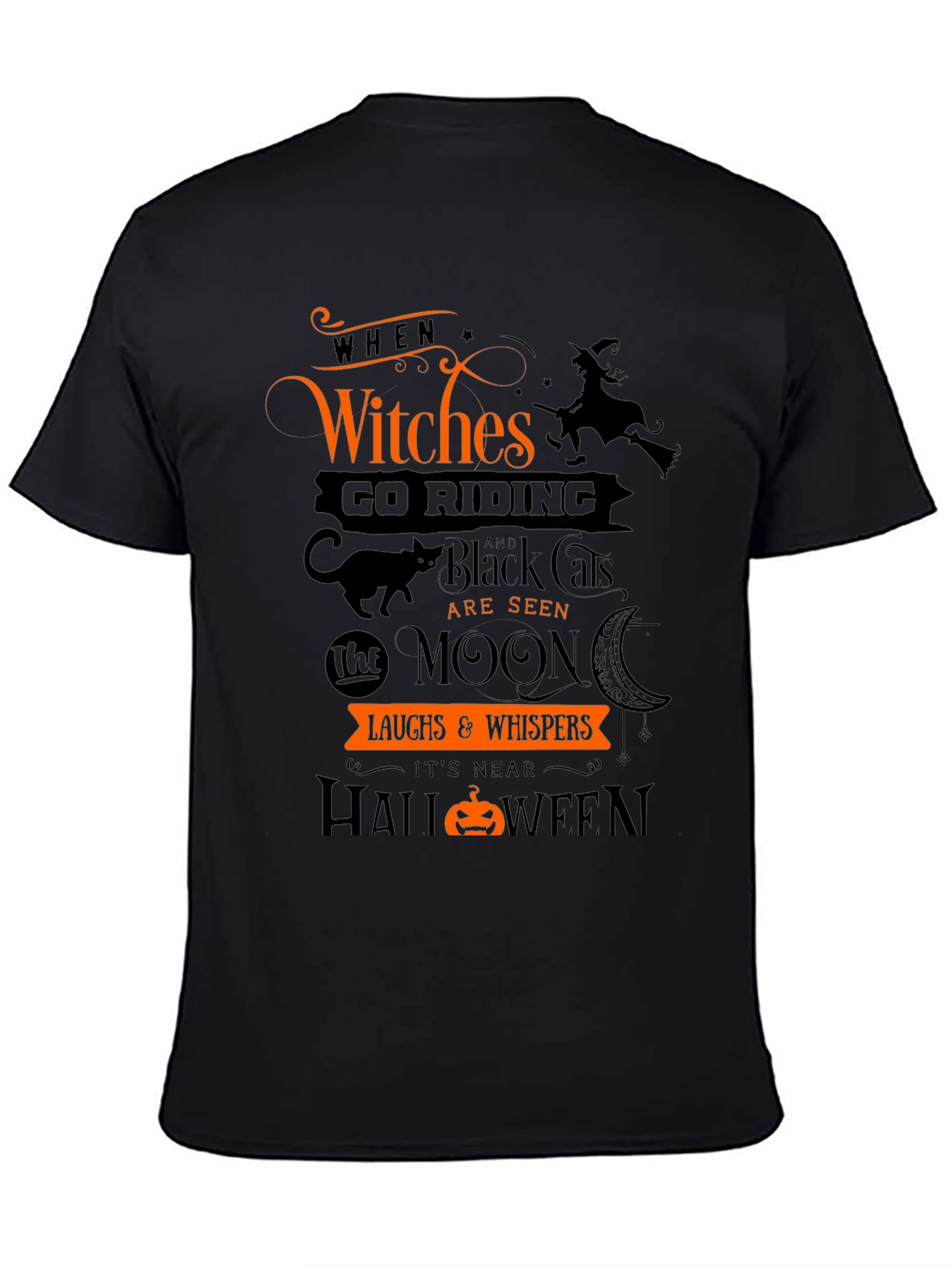Halloween Witches Graphic T-Shirt