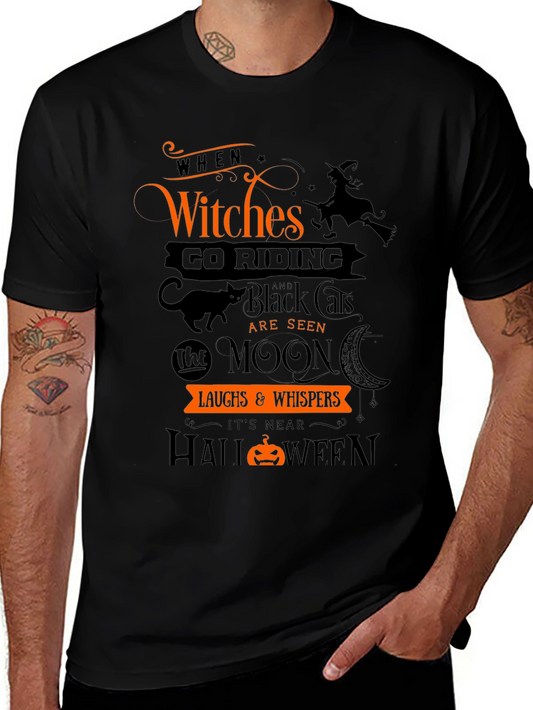 Halloween Witches Graphic T-Shirt