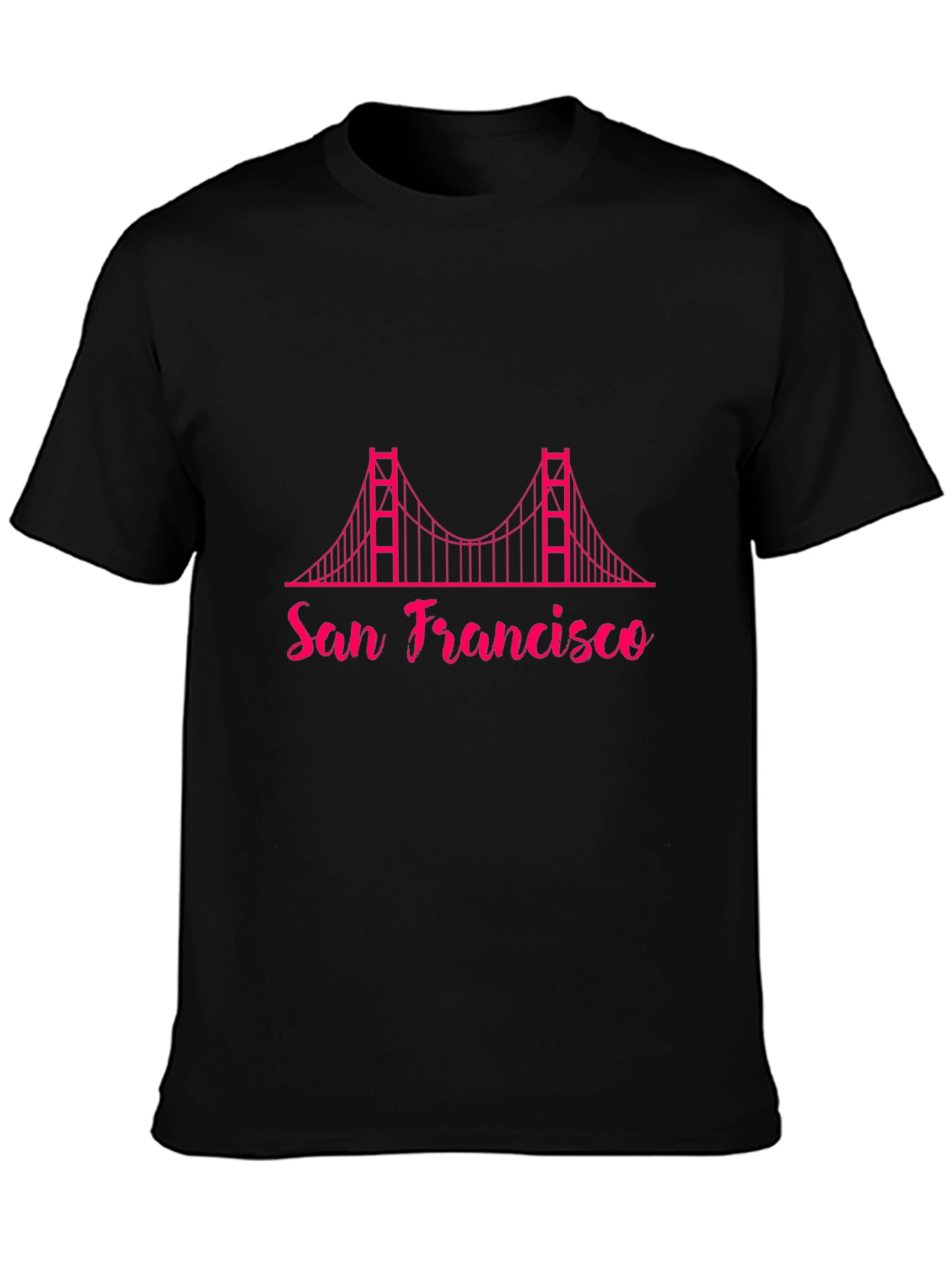 San Francisco Bridge Graphic Tee - Black