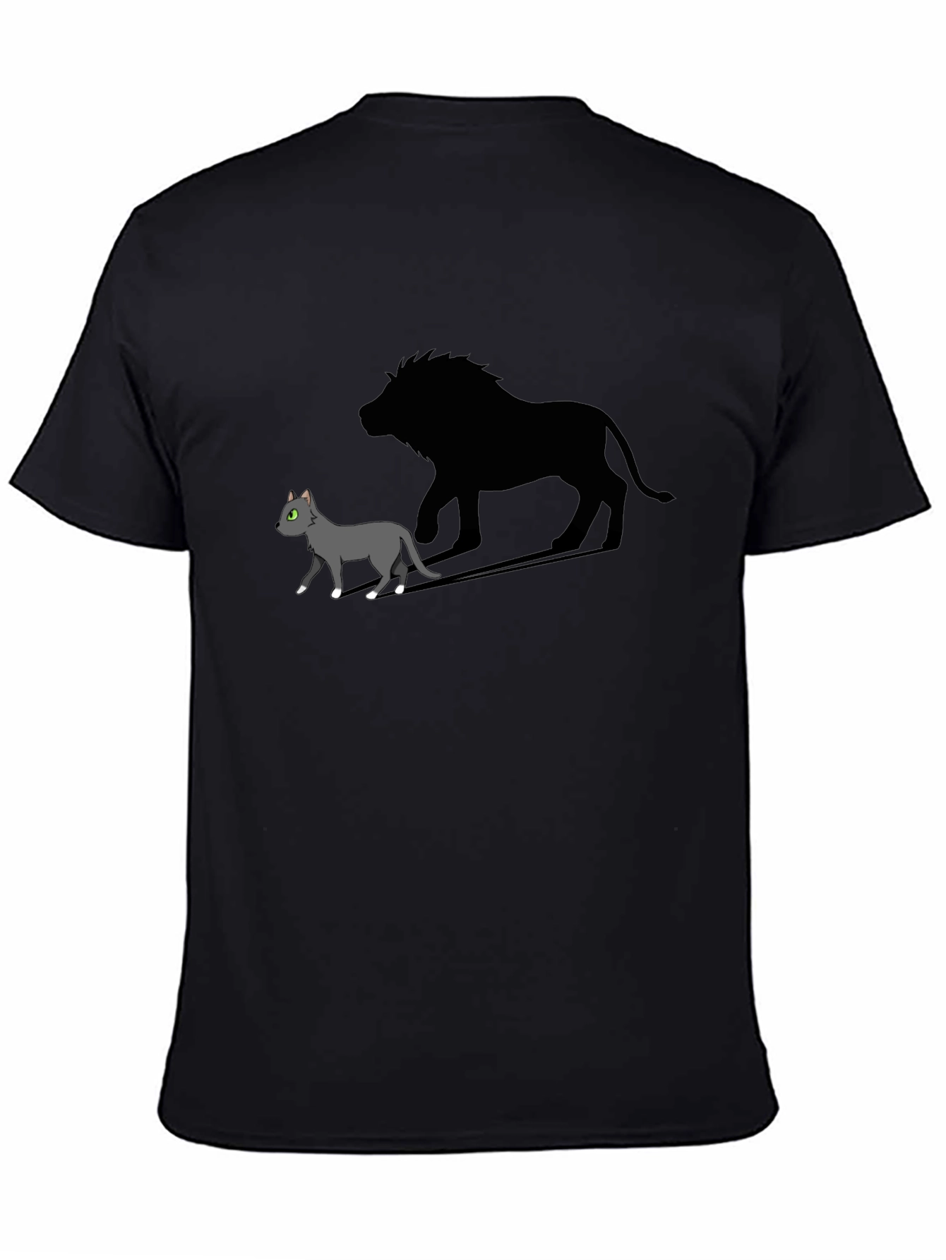 Cat Lion Shadow T-Shirt: Unleash Your Inner Roar
